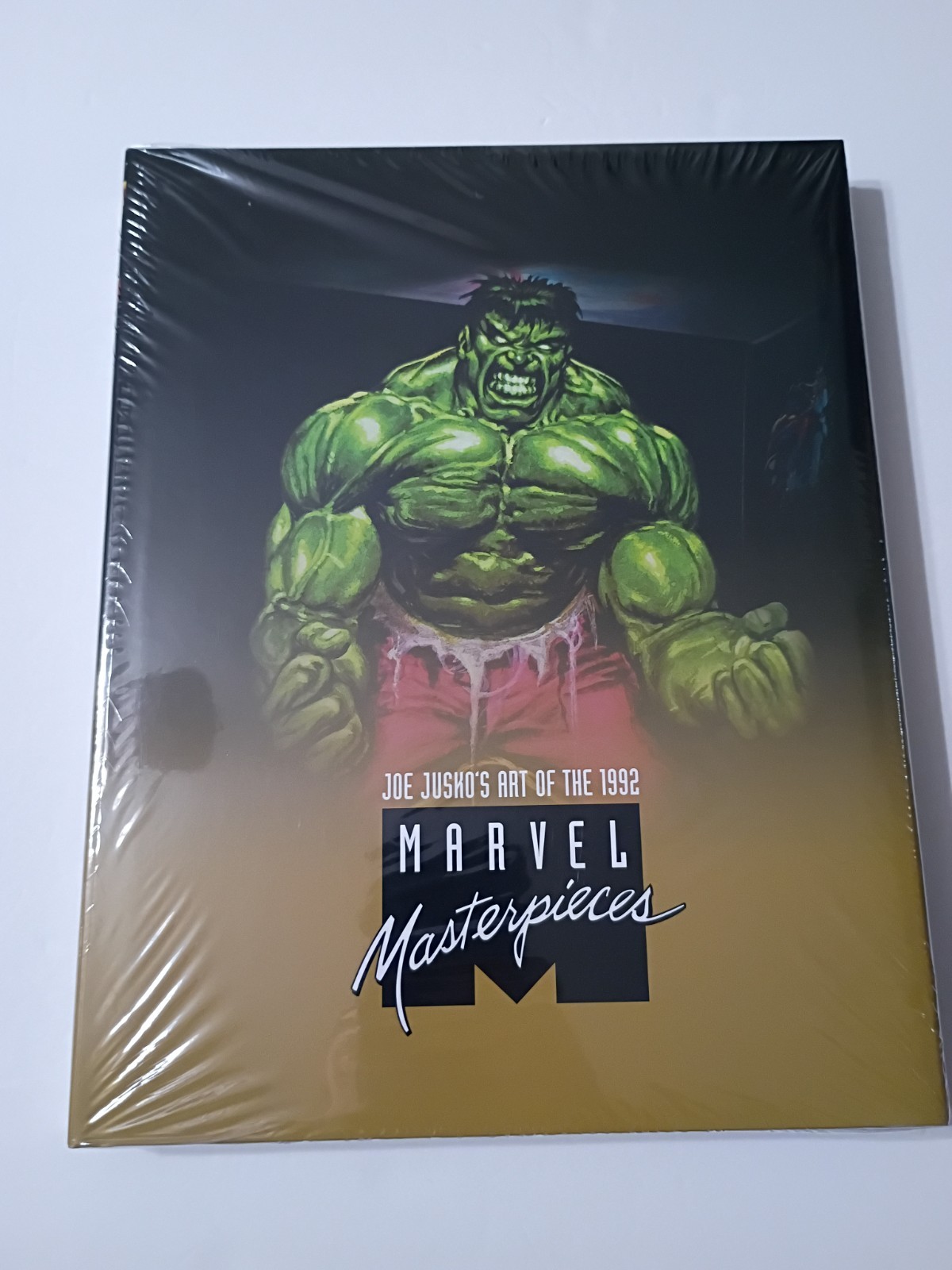 Joe Jusko Art of the 1992 Marvel Masterpieces Hardcover New and Sealed