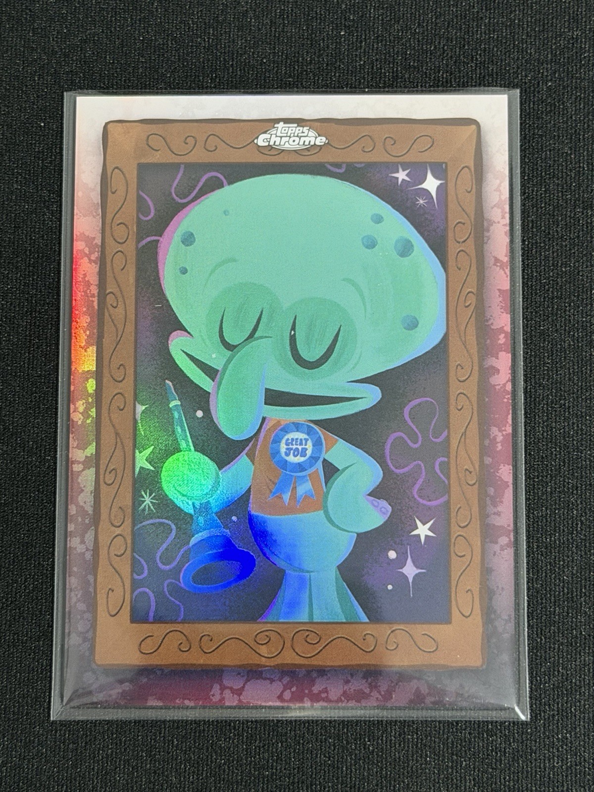 2025 Topps Chrome SpongeBob Squidward's Gallery SG-9 Ian Truong SSP Case Hit