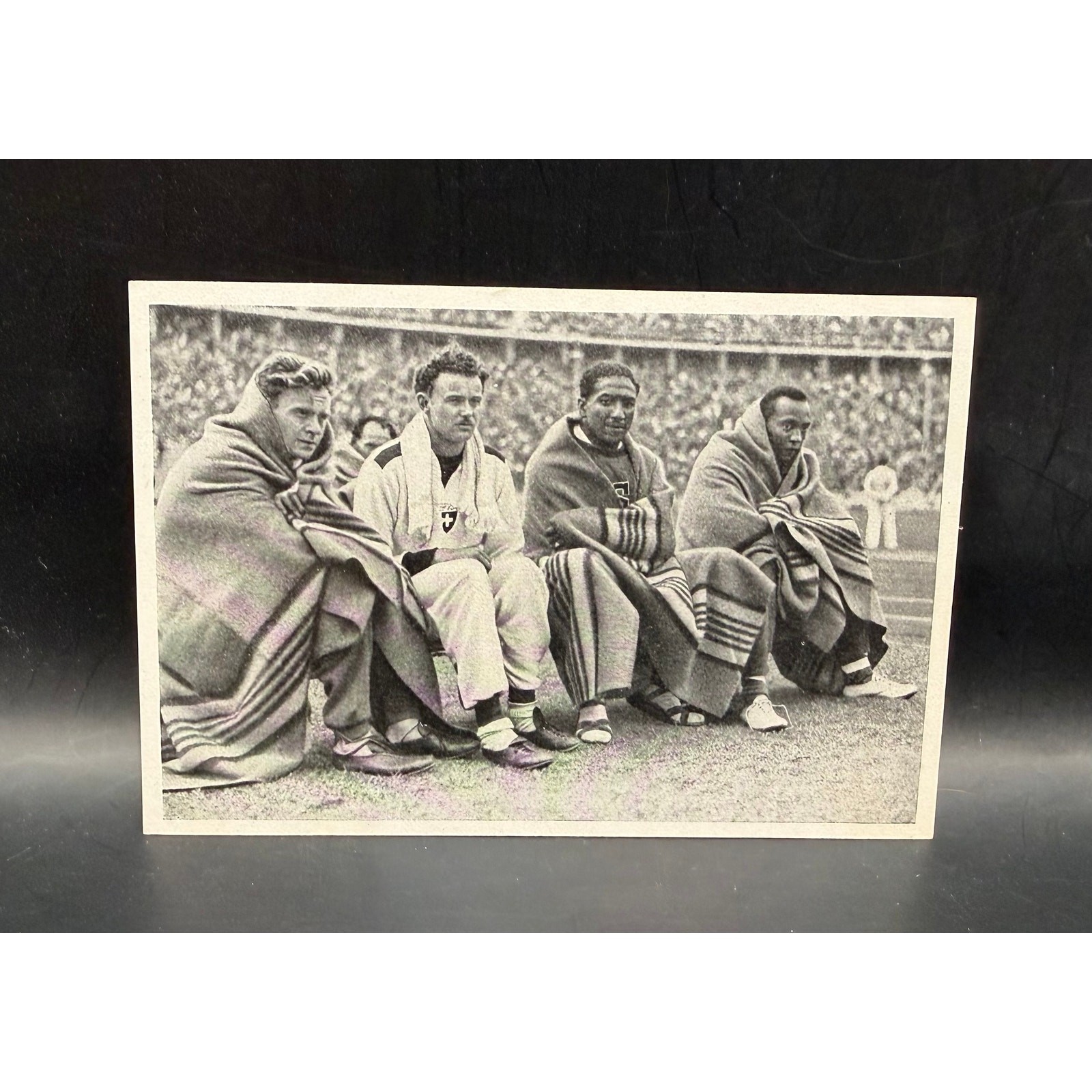 1936 Sammelwerk Olympia Jesse Owens Card Olympic Gold Medal, Track, Sammelwerk