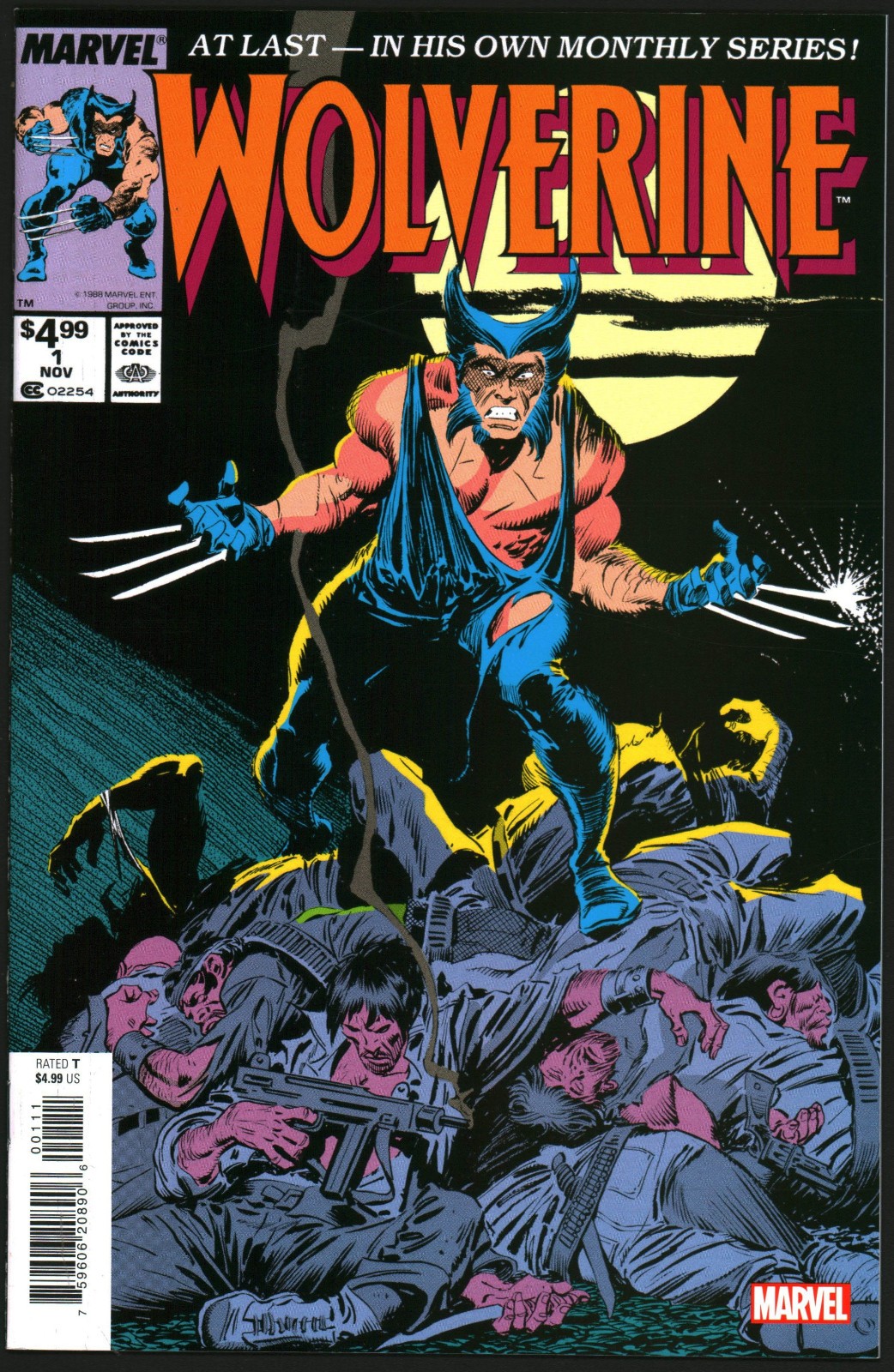 Wolverine by Claremont and Buscema #1 2024 Facsmile Edition of 1988 Series