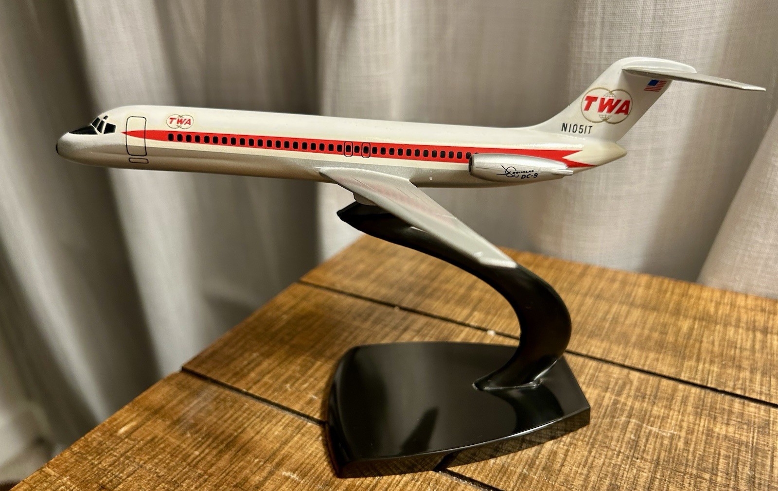 Rare TWA DC-9 Air Jet Advance