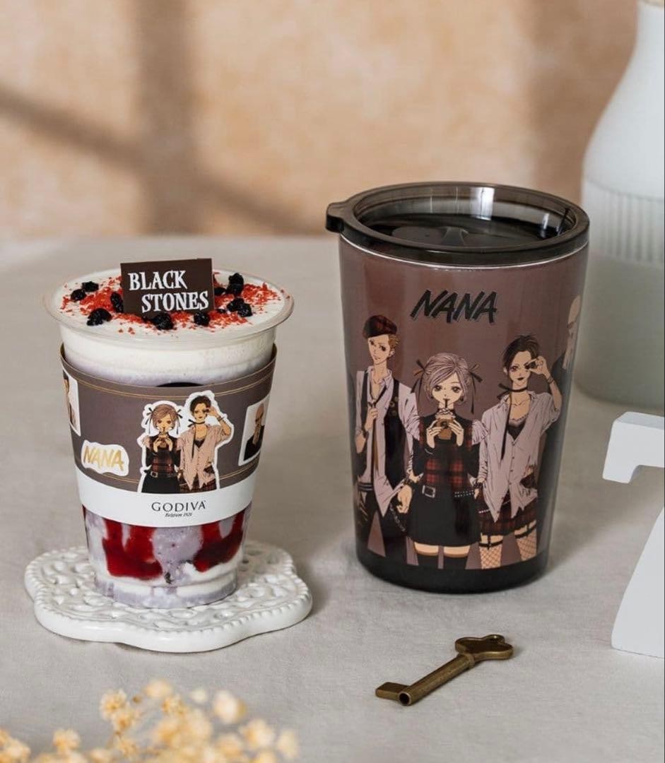NANA x GODIVA Limited Collaboration Tumbler w/ Original Sleeve Japan