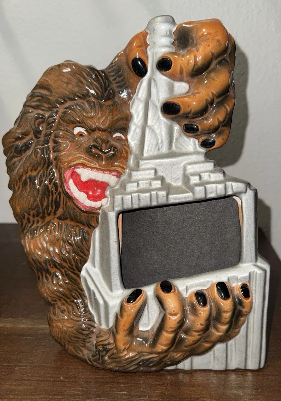 Vintage 80s King Kong Picture Frame Made In Korea RARE