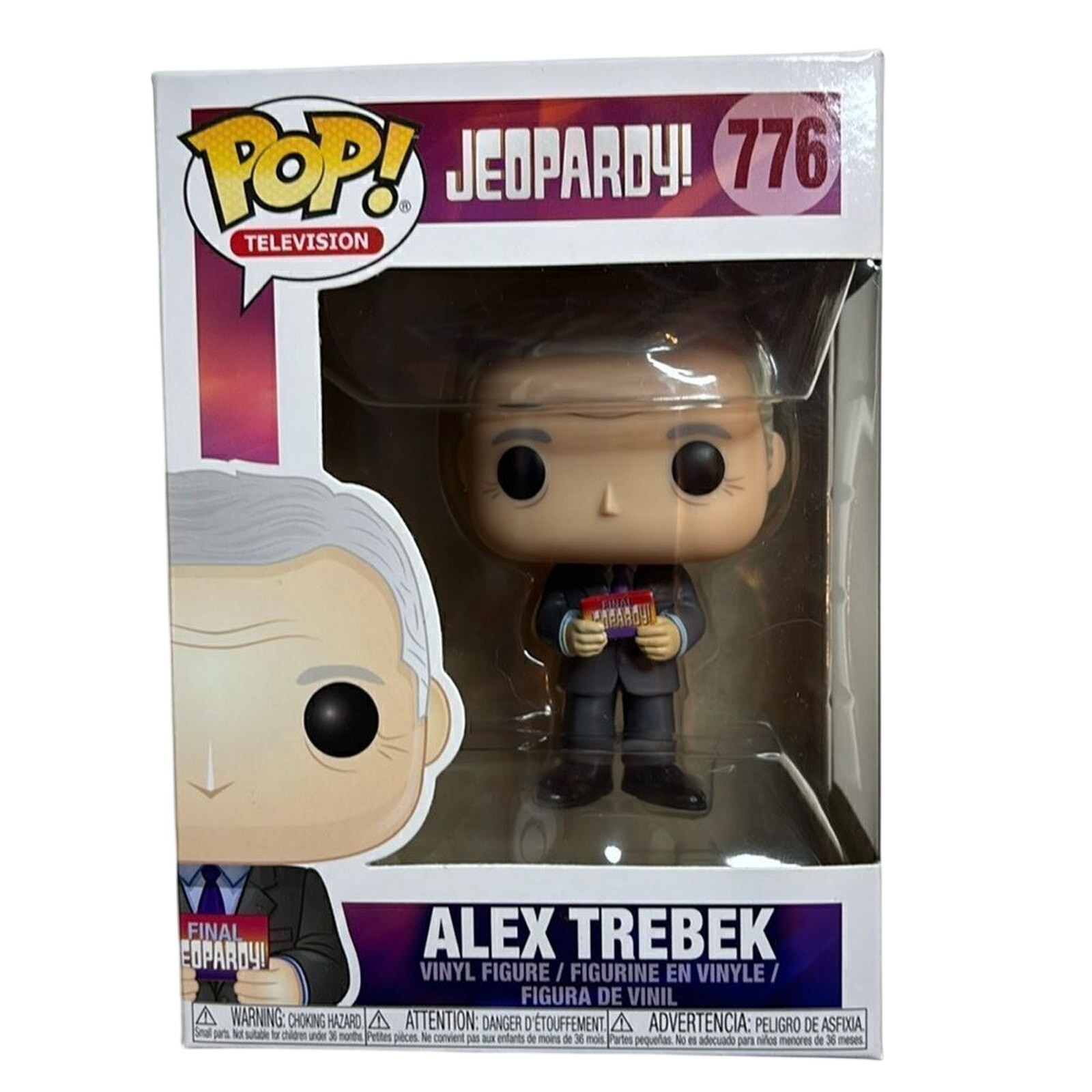 NIB Funko POP Television Jeopardy’s Alex Trebek Collectible Vinyl Figure