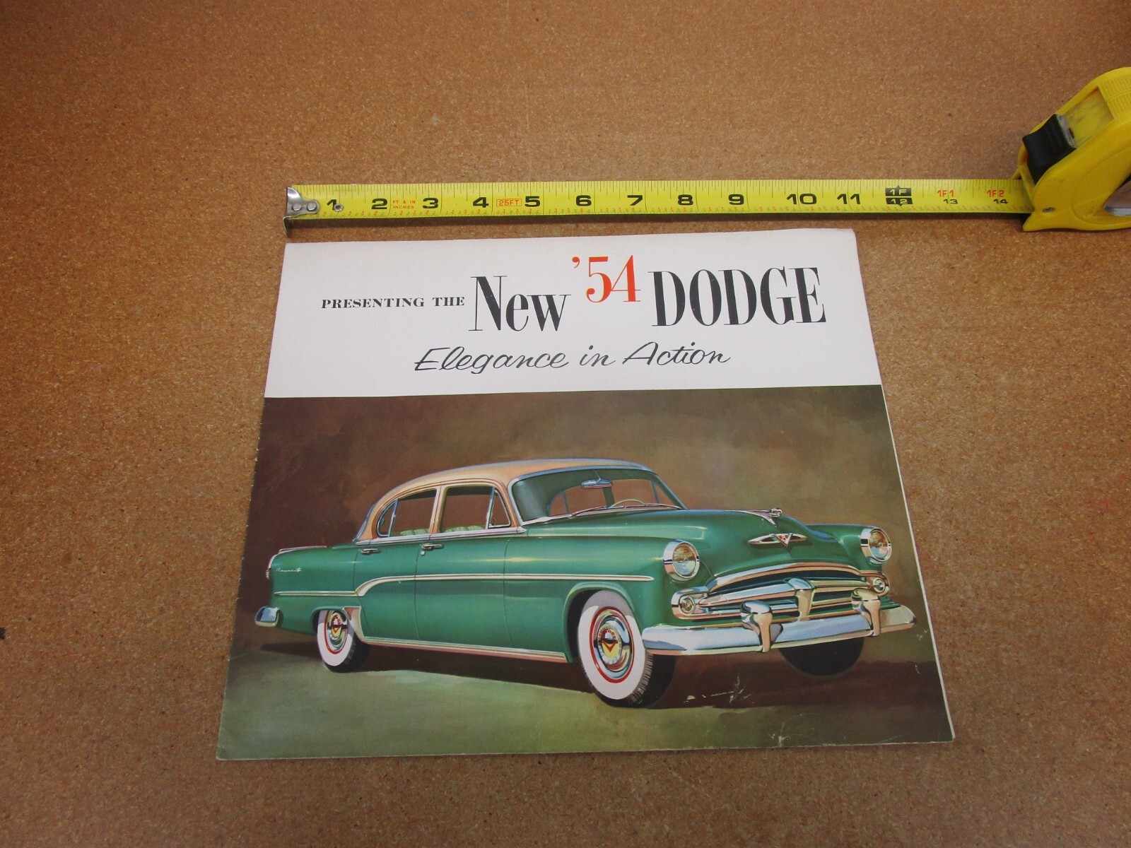 1954 Dodge Royal Coronet V8 V6 sales brochure 12 pg ORIGINAL car literature