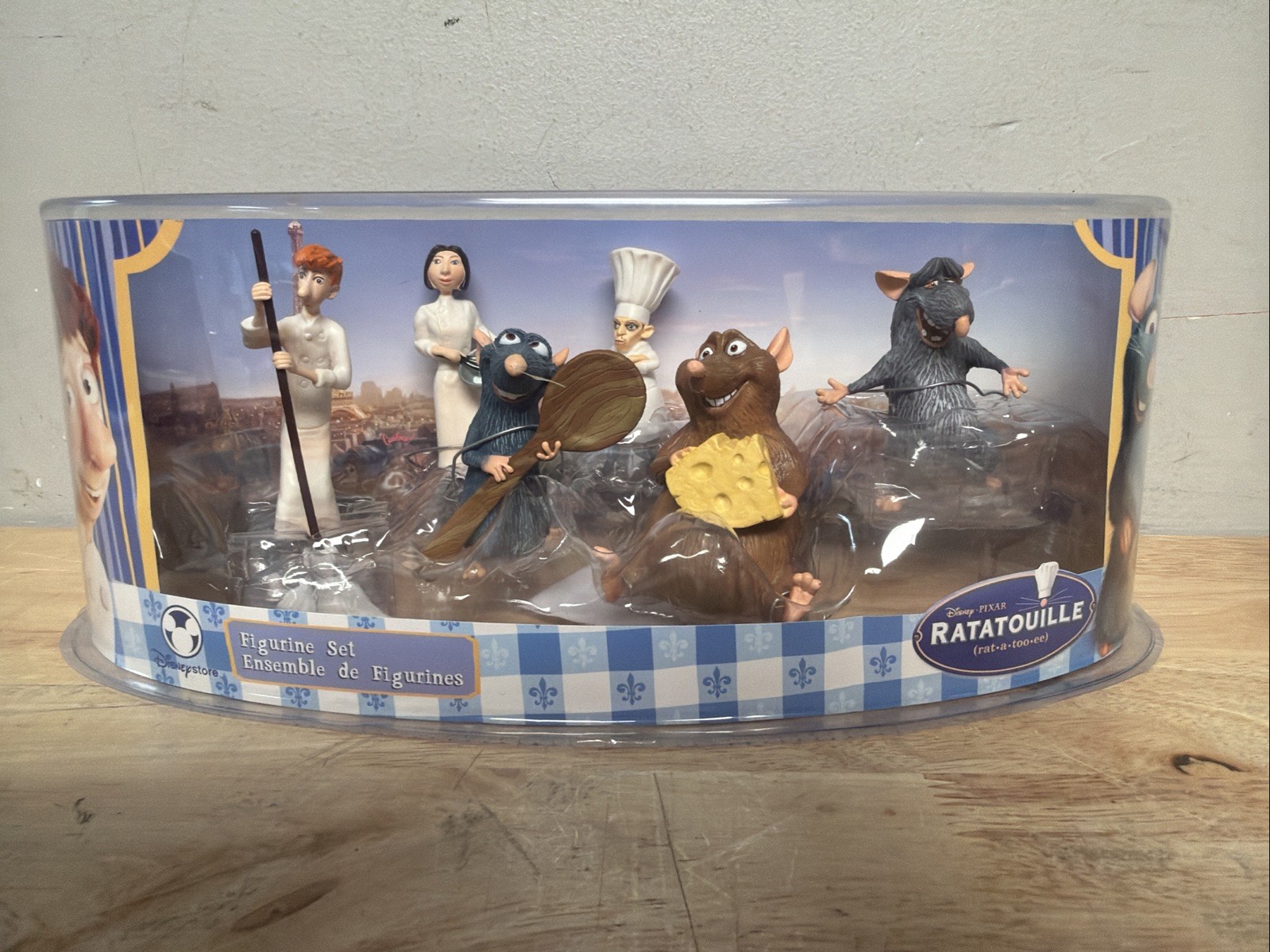 Disney Store Pixar Ratatouille Figure Set Colette Skinner Linguini Emile New