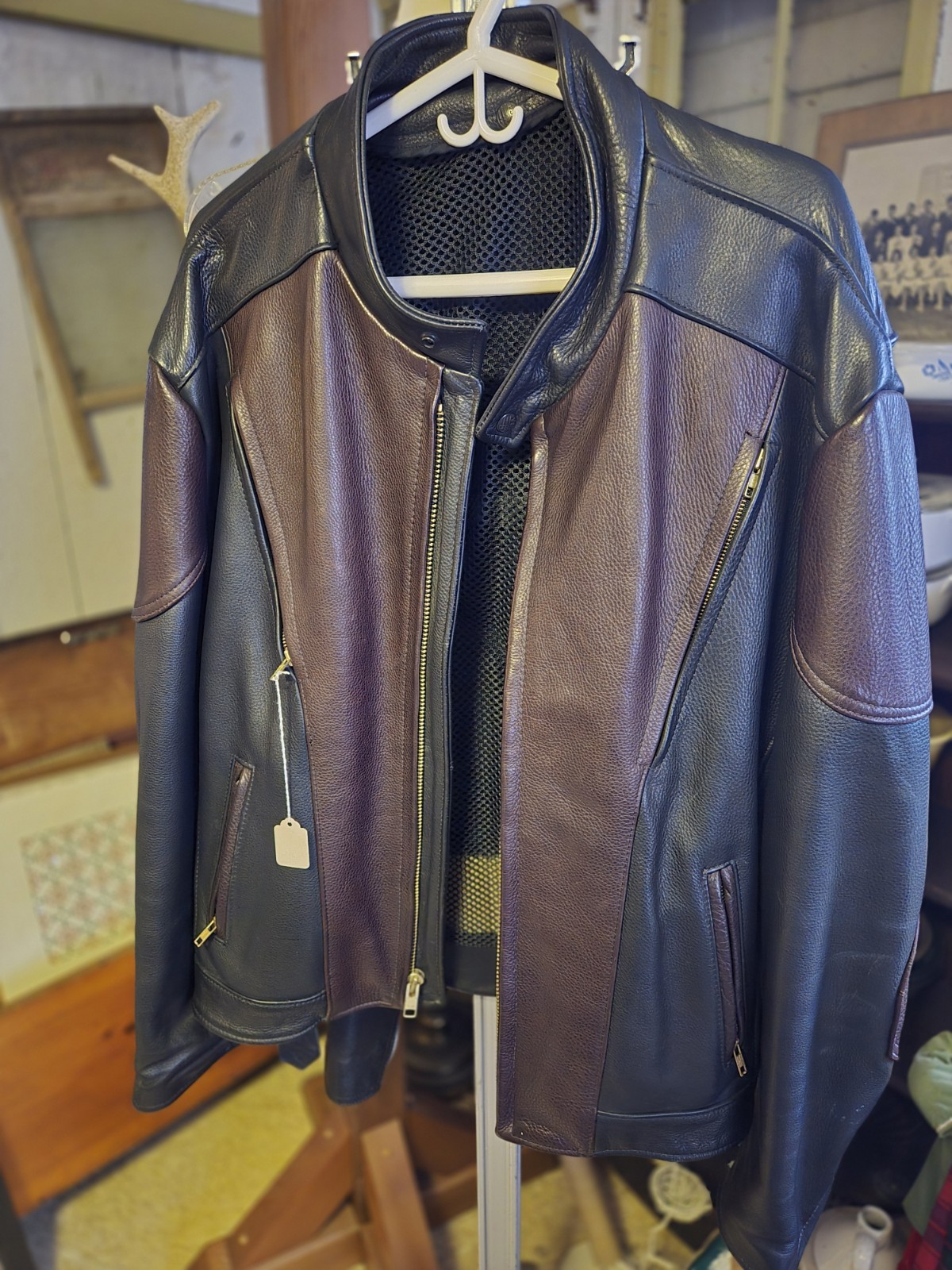 Harley-Davidson Men's Leather Jacket Size M-L Thicker High Quality