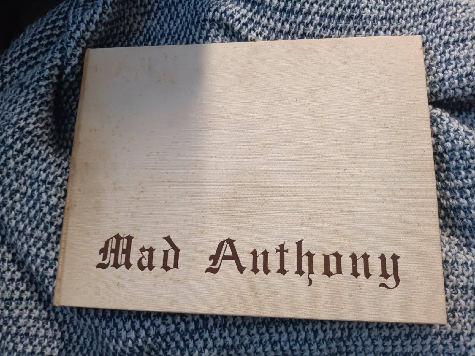 VINTAGE 1961 Waynesburg (PA) University Mad Anthony Yearbook