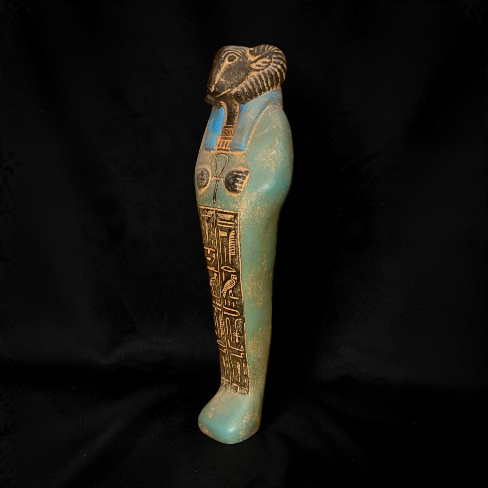 Egyptian Artifacts Rare Authentic Pharaonic Statue Of Egyptian God Khnum Bc