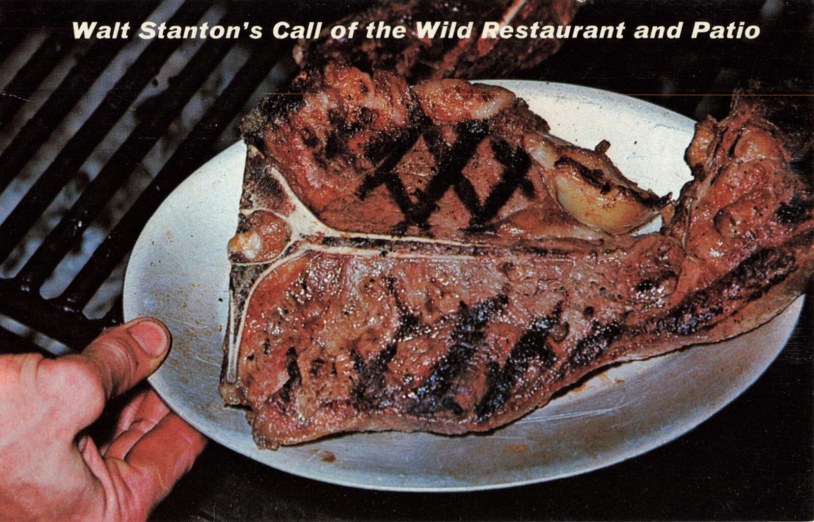 Postcard Walt Stanton's Call of the Wild Restaurant Wisconsin Dells Wisconsin