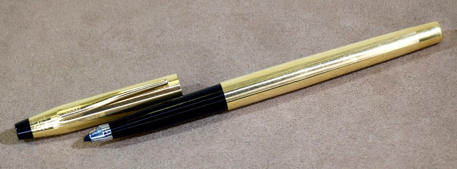 Vintage Cross 1/20 12kt Gold Filled SOFT TIP FELT PEN - Working
