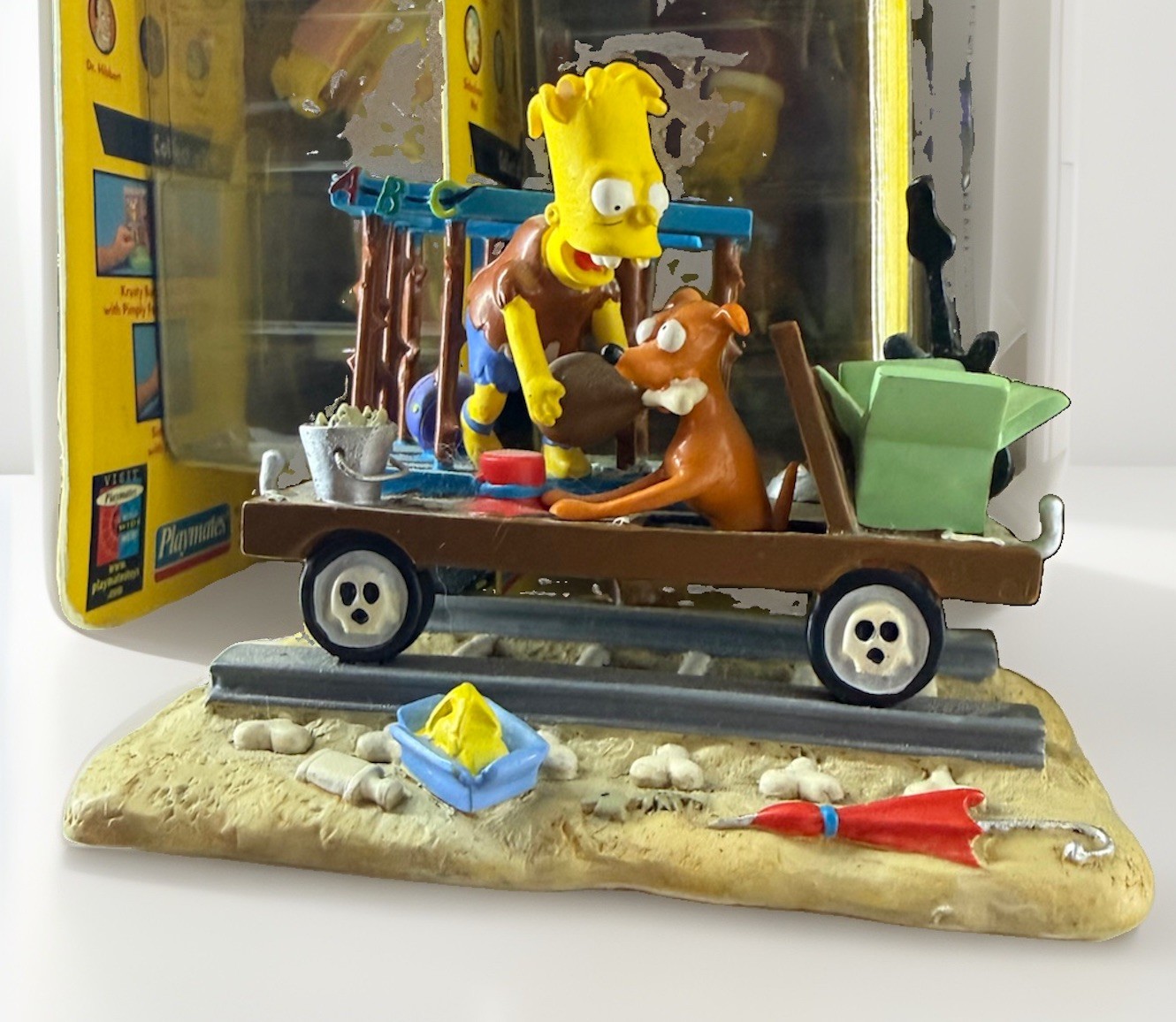 Hamilton Collection Simpson’s Hugo’s Revenge Train Piece Limited Edition