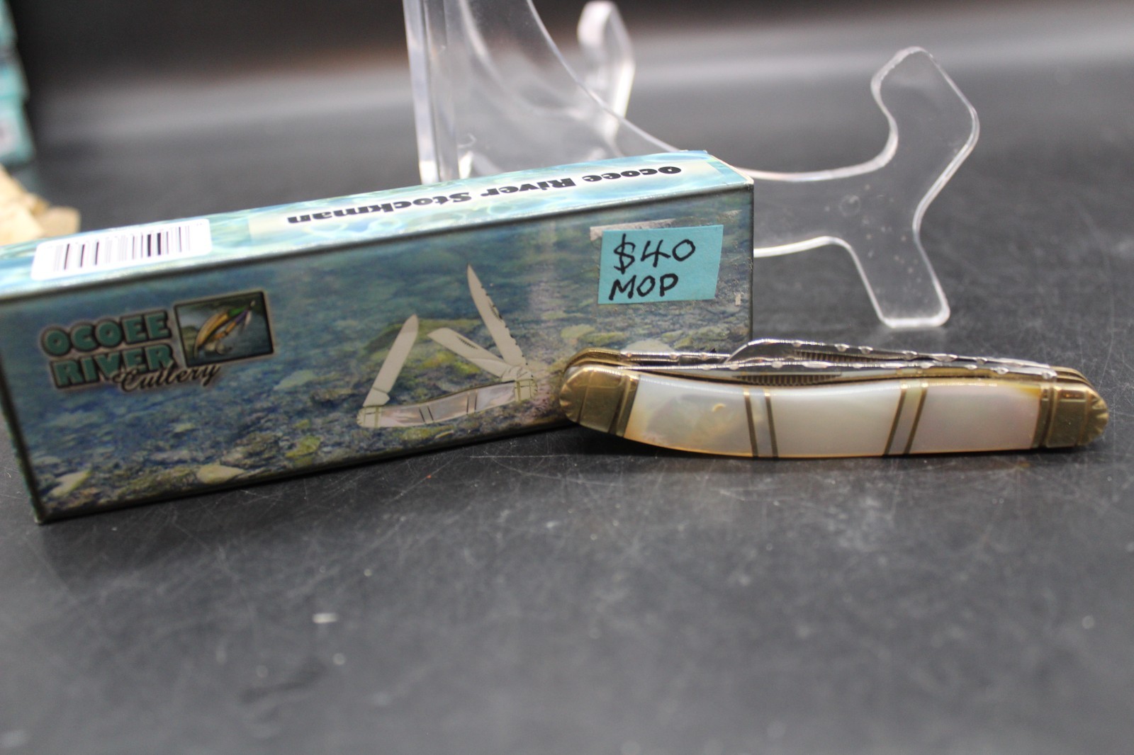 Ocoee River OC-509MOP Stockman Mother of Pearl Handle 3 Blade Pocket Knife
