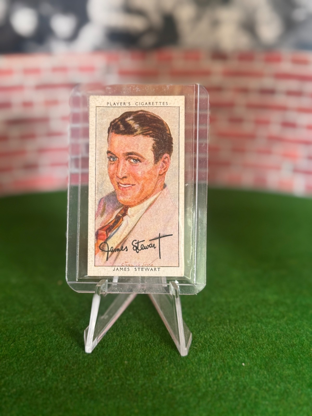 1938 Player\'s JAMES JIMMY STEWART Film Stars Series 3 Tobacco #45 *FREE SHIP*