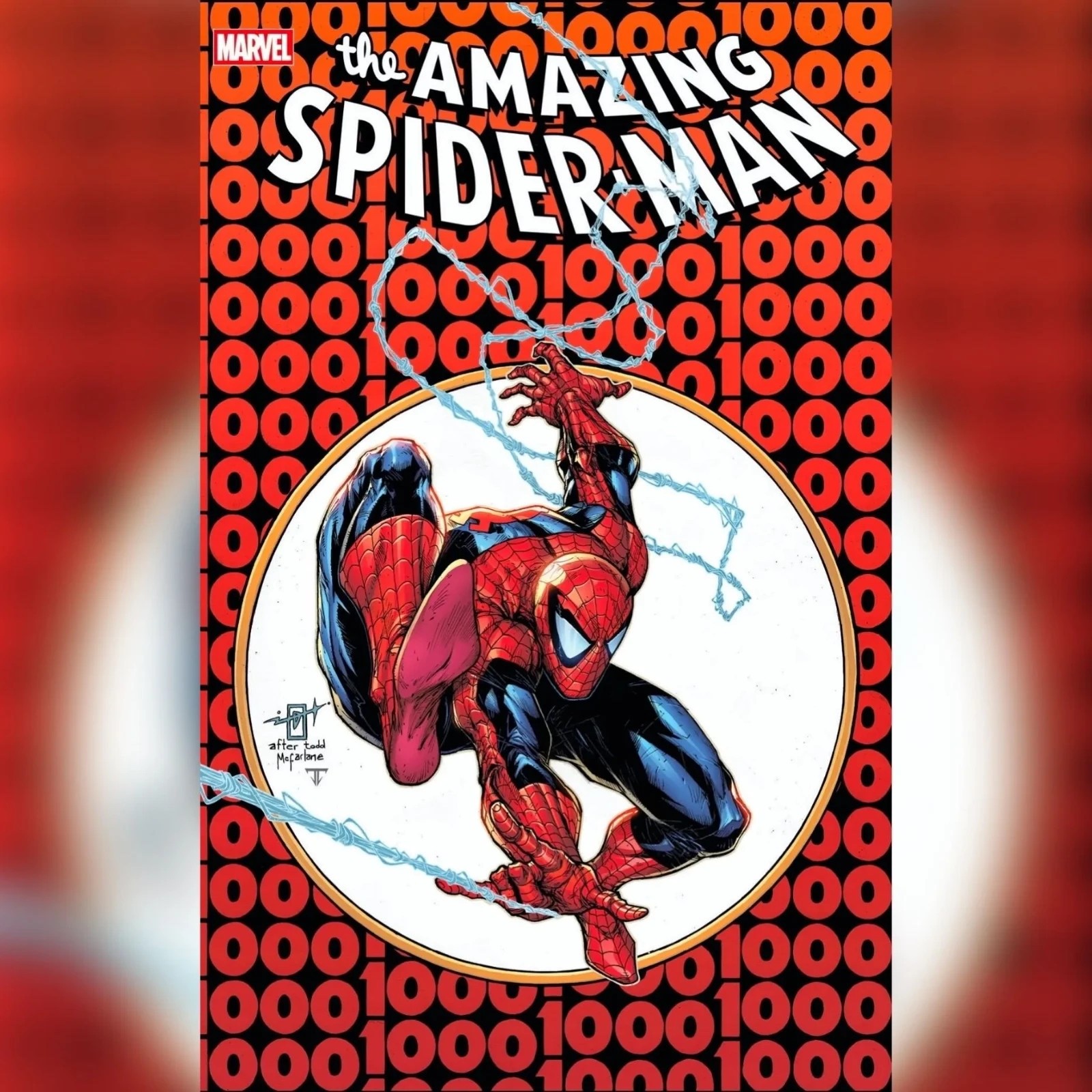 AMAZING SPIDER-MAN #1000 NYCC 2026 URIBE VARIANT MCFARLANE COMBINE/ 