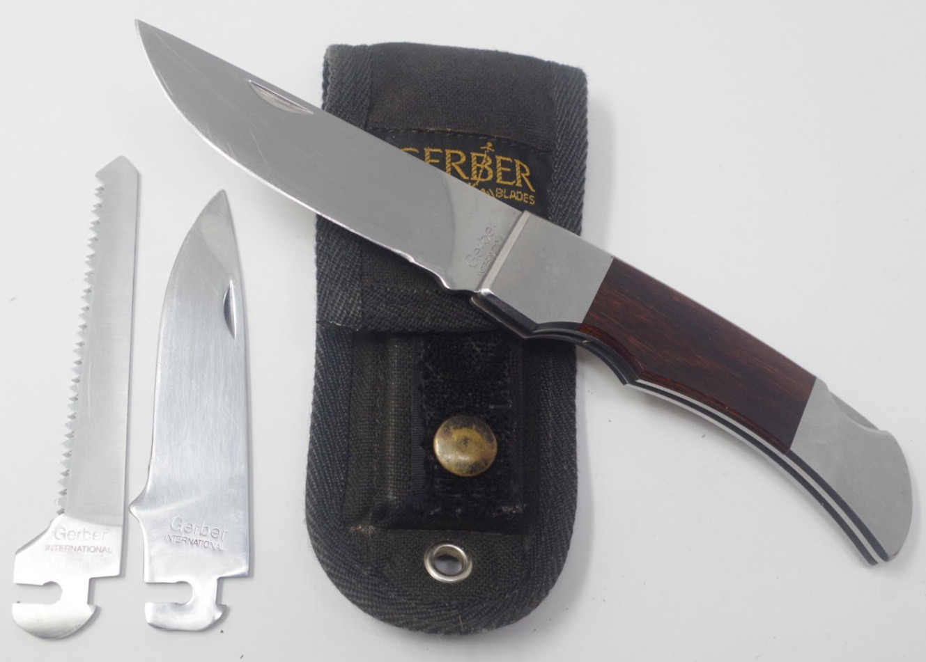 Gerber International Exchange Interchangeable Bolt Action Knife - TSA Auction