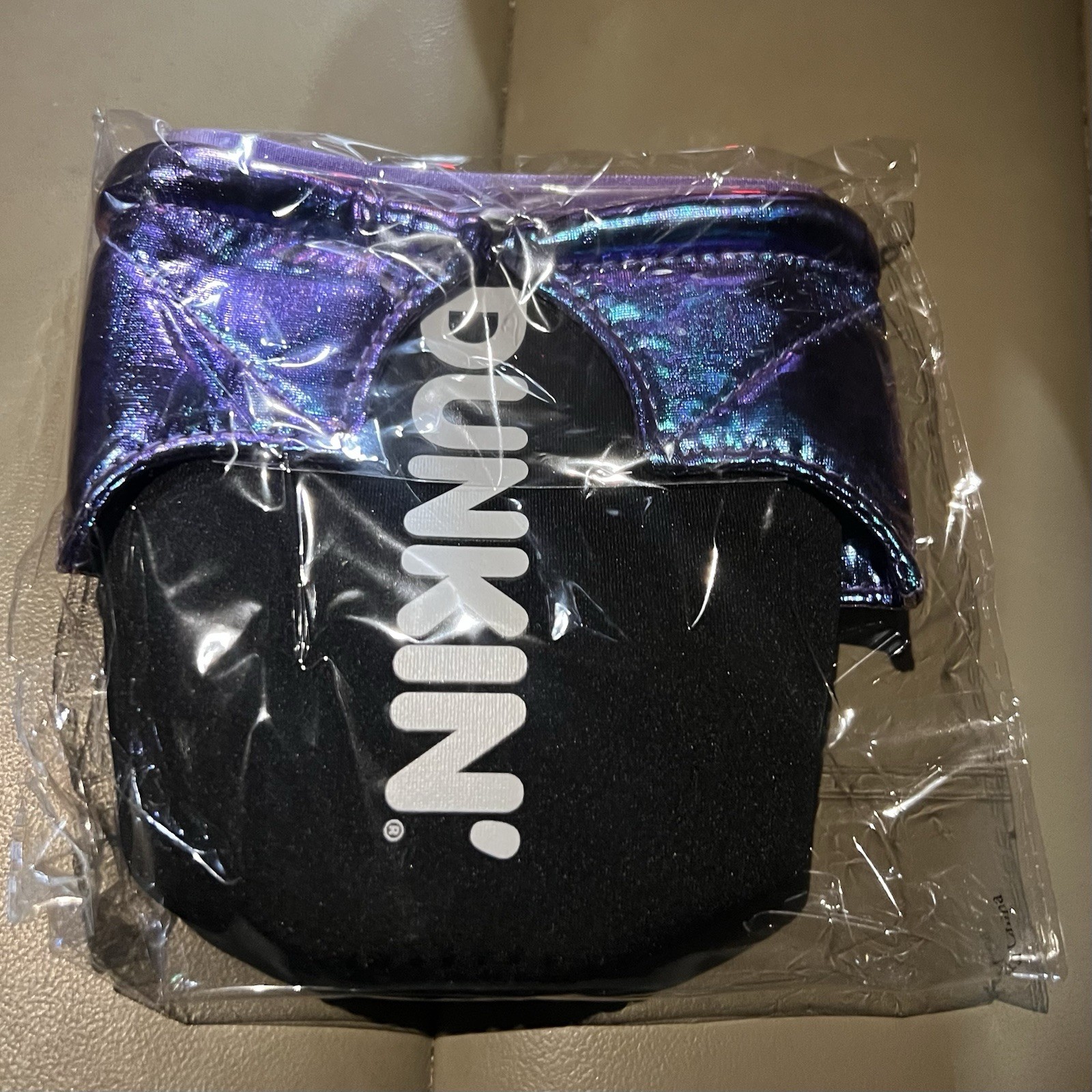 Dunkin 2026 Limited Edition Bat Koozie, Sleeve, Halloween, Sold Out - Sealed