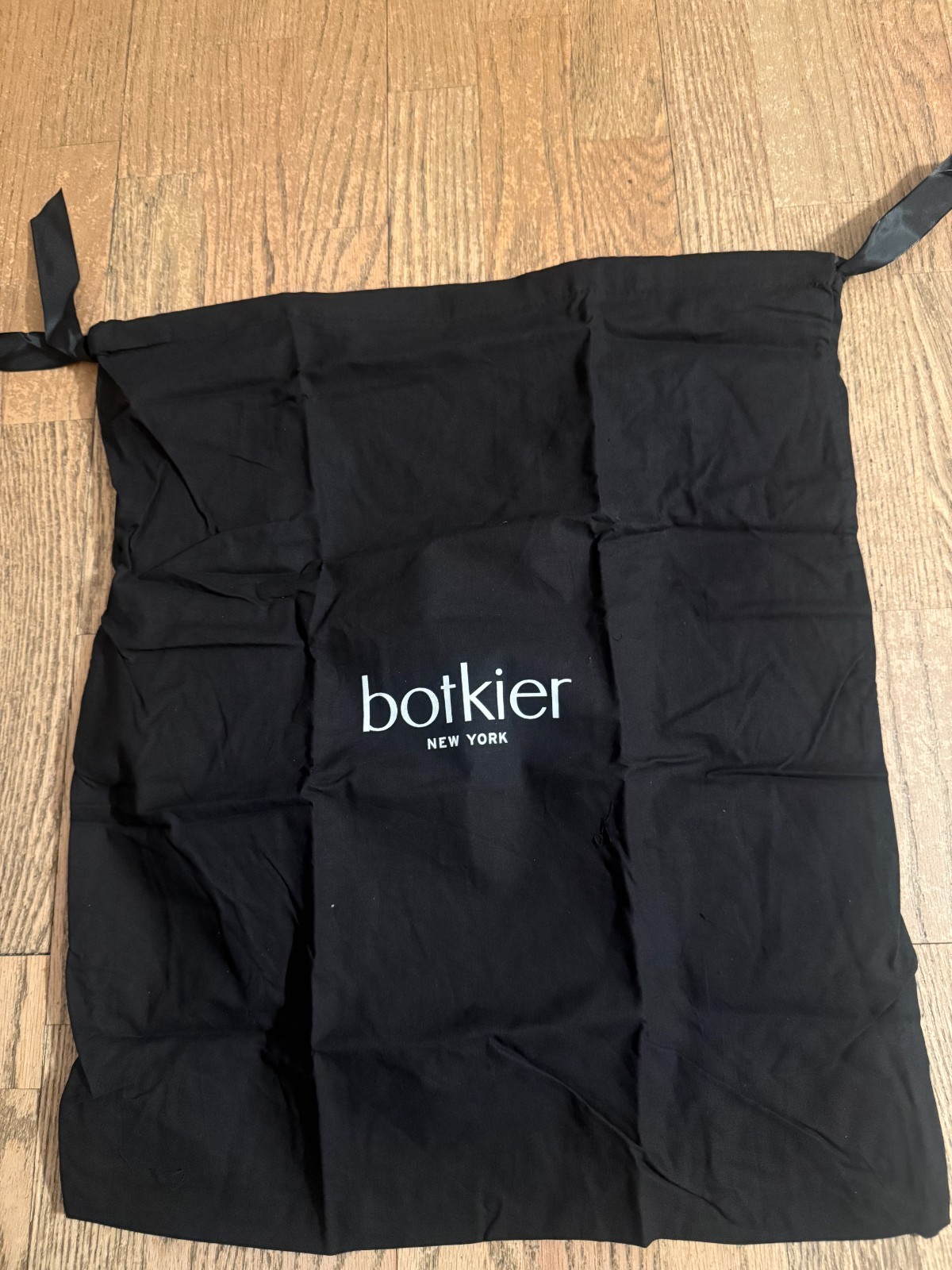 Botkier New York Black Drawstring Dust Bag Travel Cover Bag 4 Handbags 21