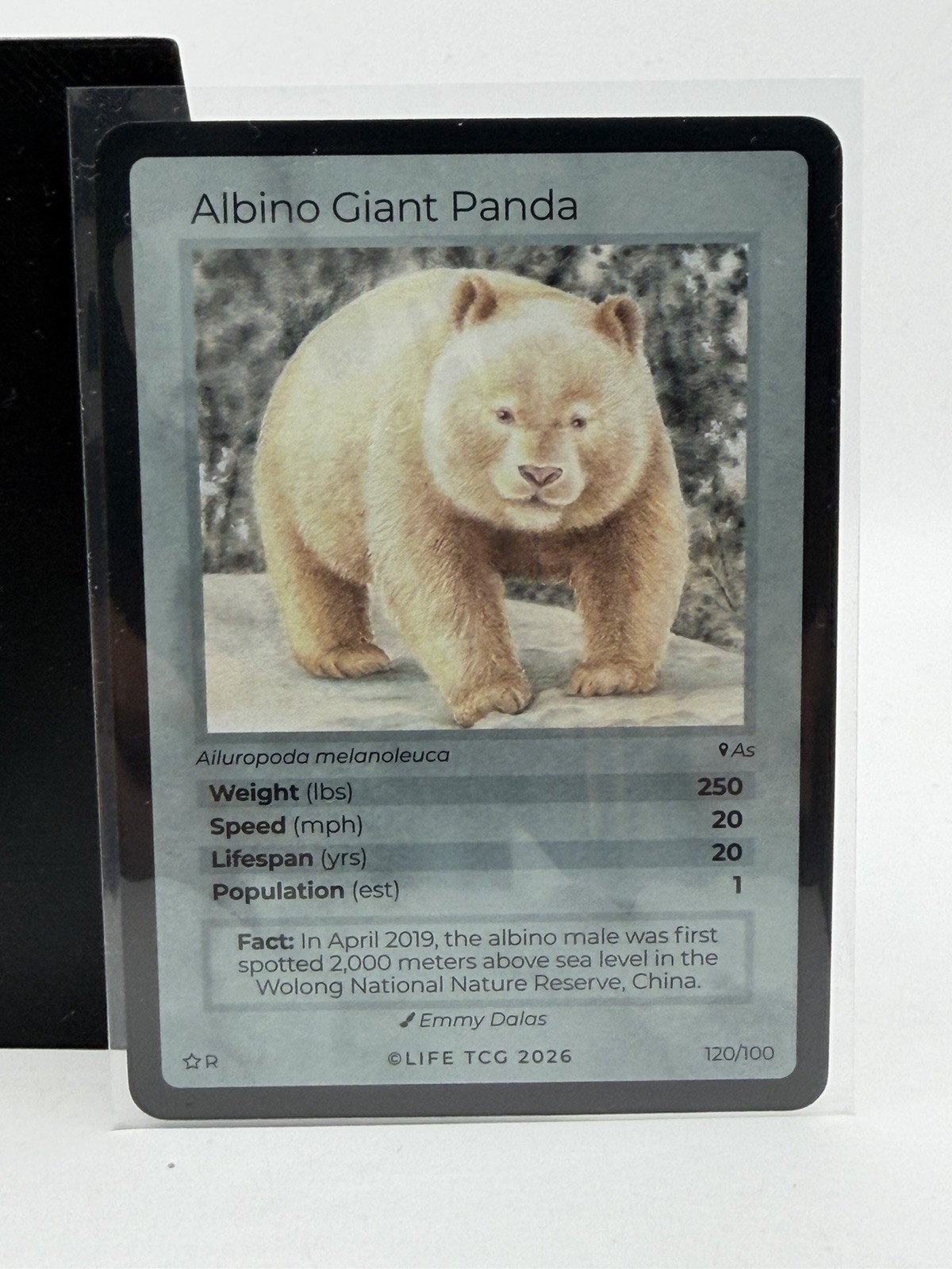 Albino Giant Panda Life TCG Mammal Special Edition 2026 Rare 120/100 243