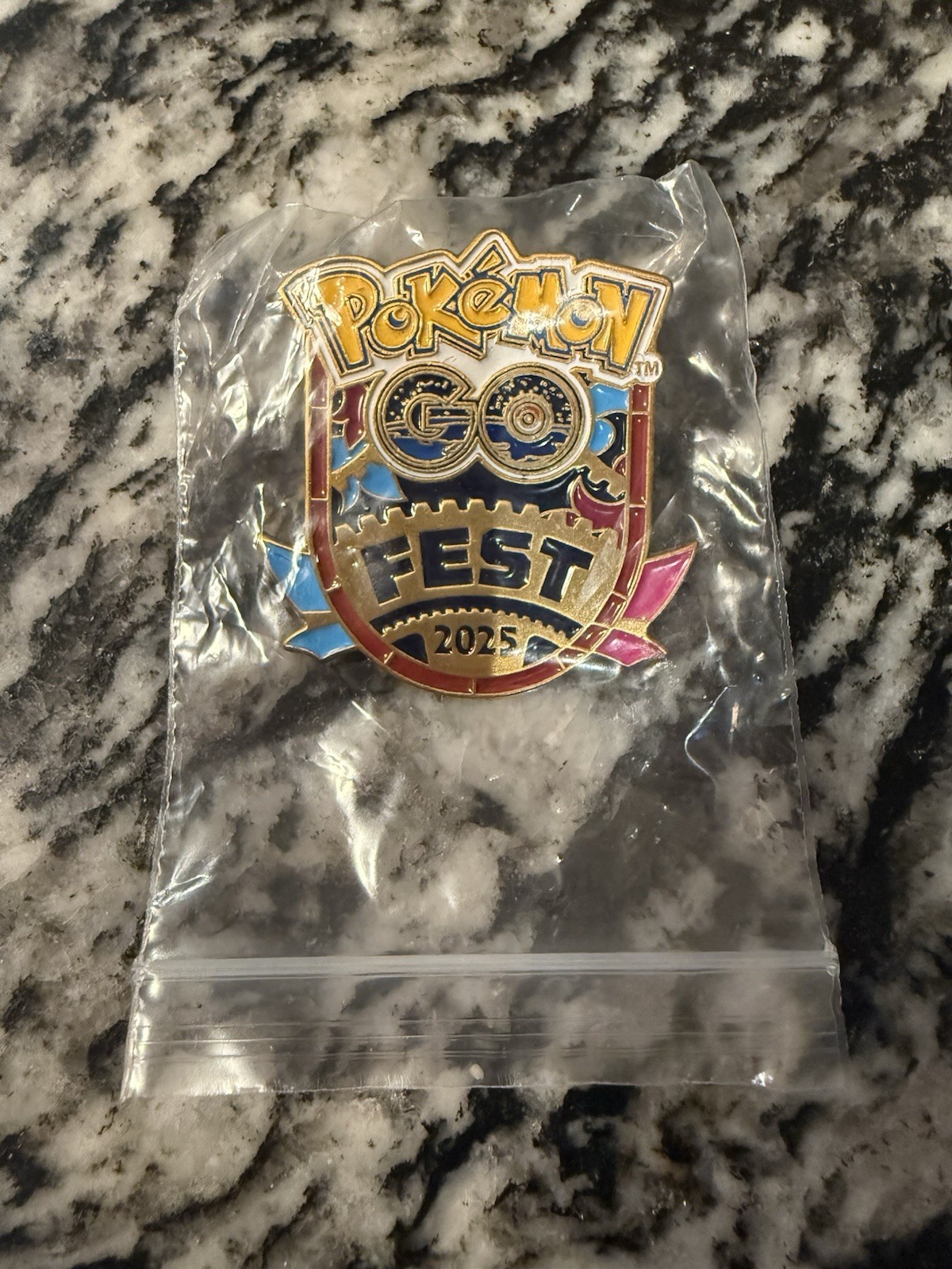 Pokemon Go Fest 2025 Official Pin RARE Pokemon Go Fest 2025 Official Pin RARE