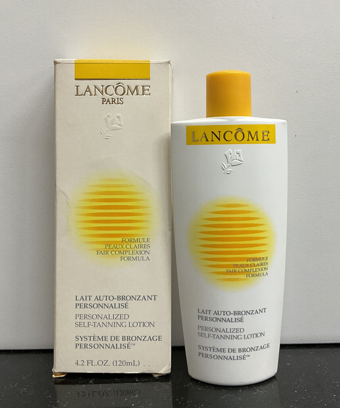 NEW LANCOME PERSONALIZED SELF TANNING LOTION Fair Complexion  4.2 FL OZ