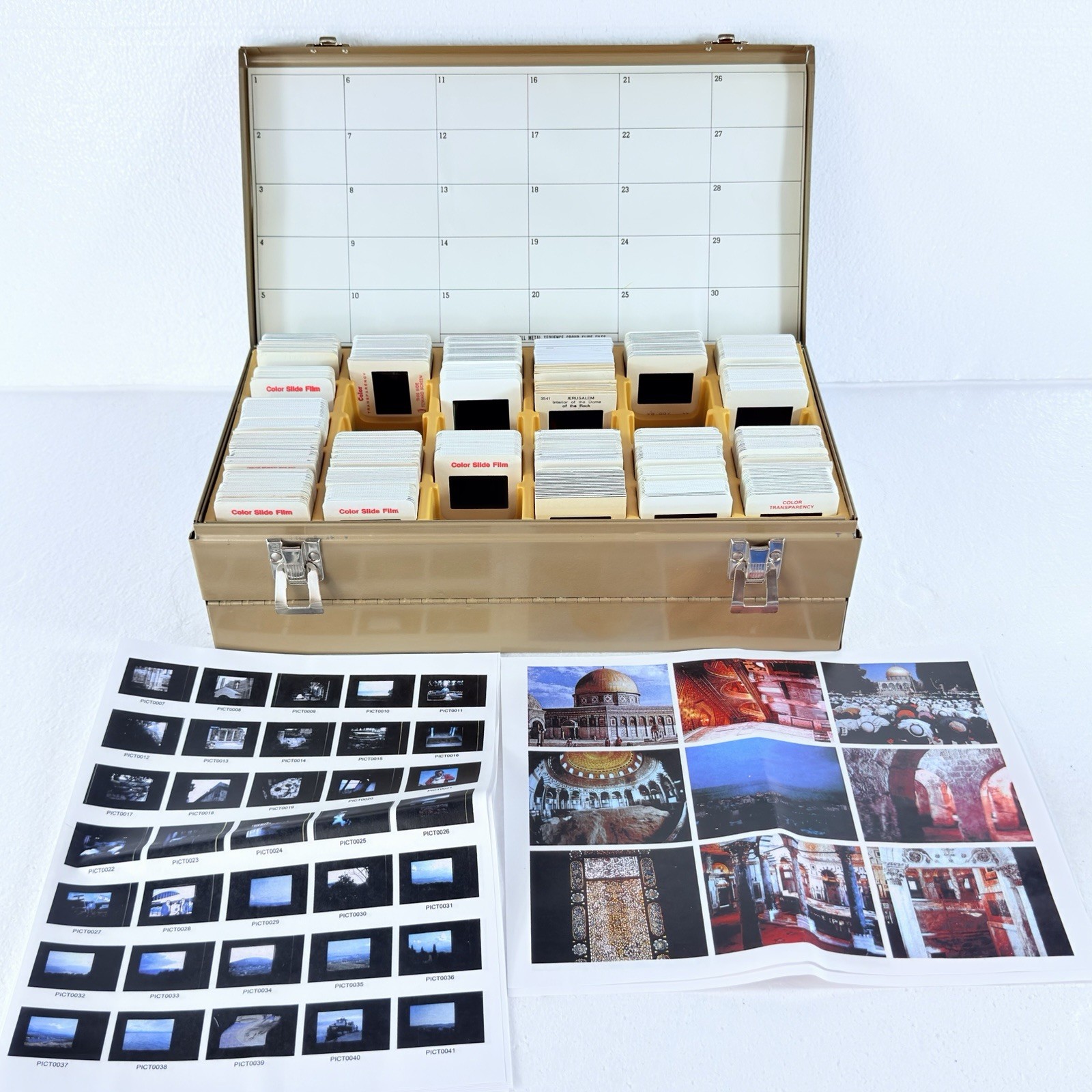 HUGE LOT of 800+ 35mm Slides 1960's-70s Families, Jerusalem, Israel, Holy Land
