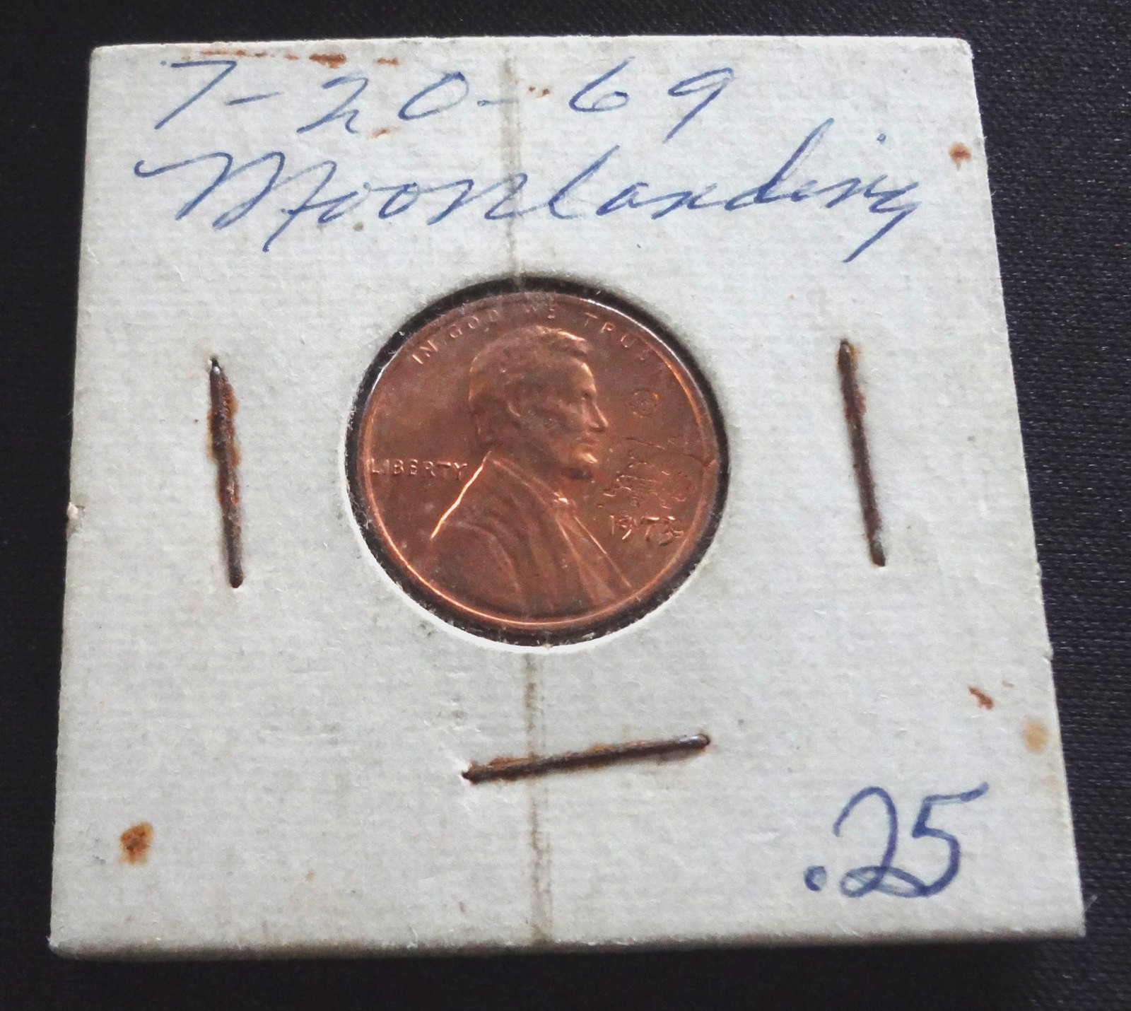 Apollo 11 Lunar Moon Landing Moon Penny