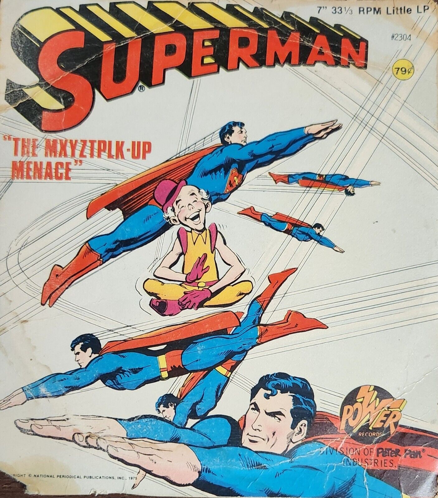 Superman 33 1/3 Record -7\