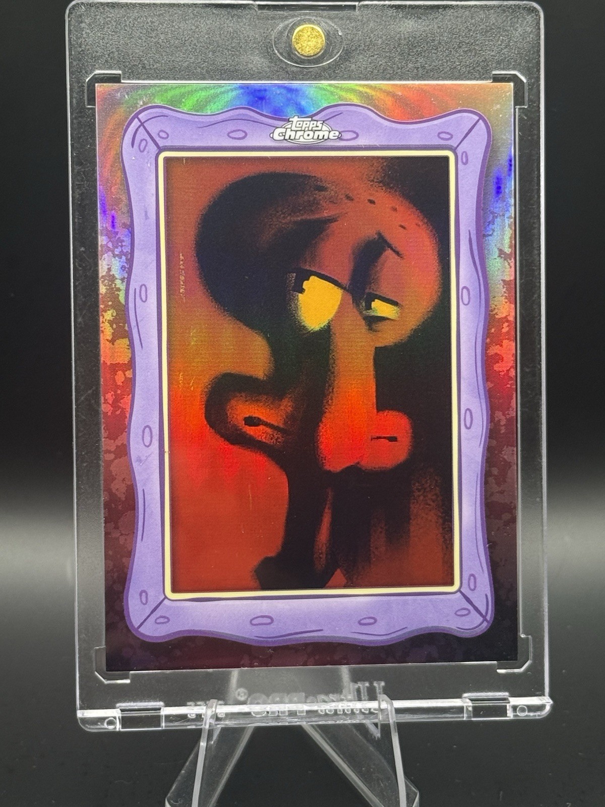 2025 Topps Chrome SpongeBob Squarepants Gyula Nemeth Squidwards Gallery #SG-4