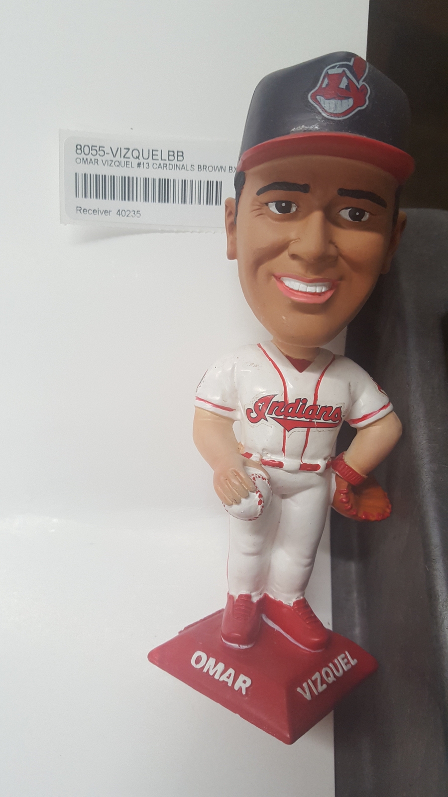 Omar Vizquel #13 Cardinals NO BOX Bobblehead Bobble head