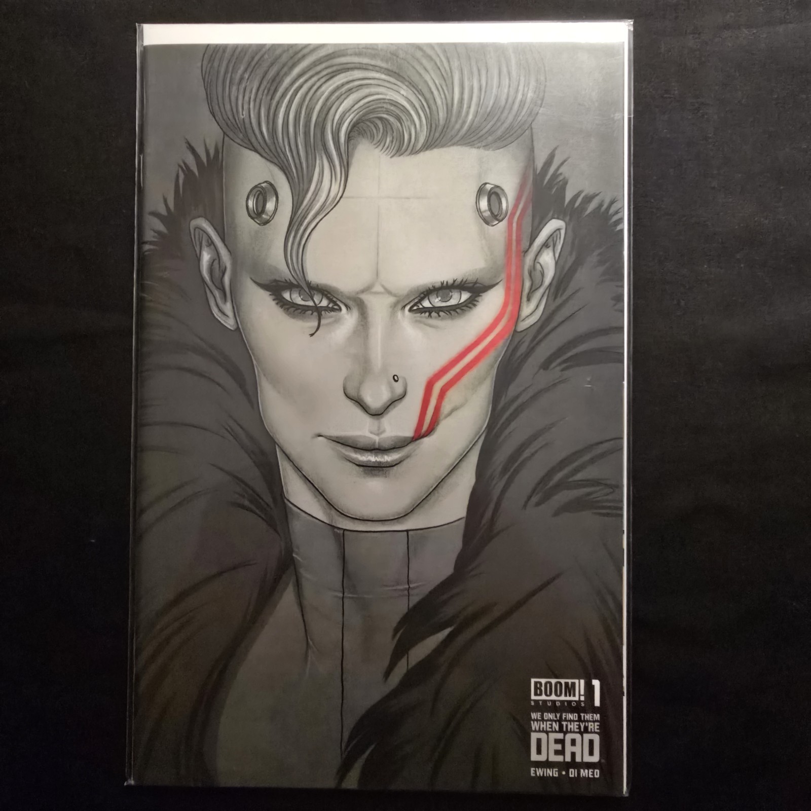 WE ONLY FIND THEM WHEN THEY'RE DEAD 1 JENNY FRISON B&W VARIANT NM 2020 AL EWING