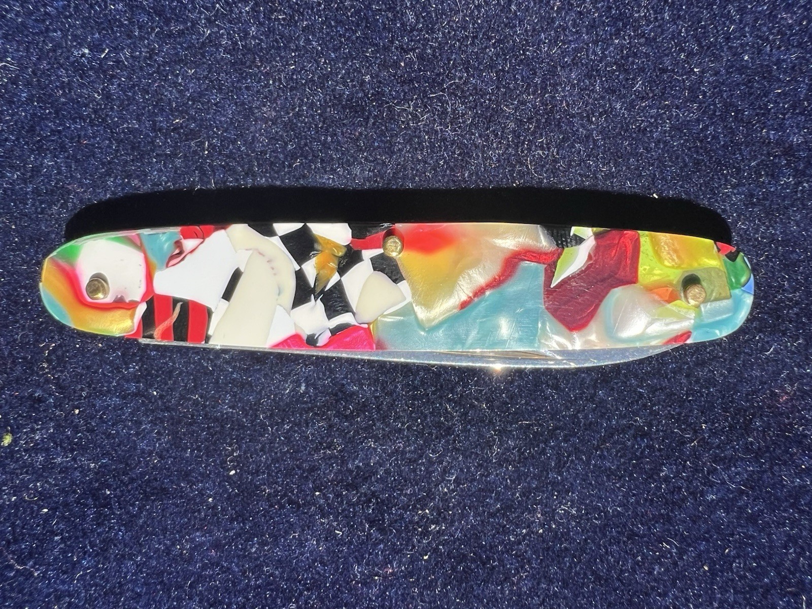 Vintage NOS Coca-Cola “End of Day” Celluloid Advertising Pocket Knife - Germany