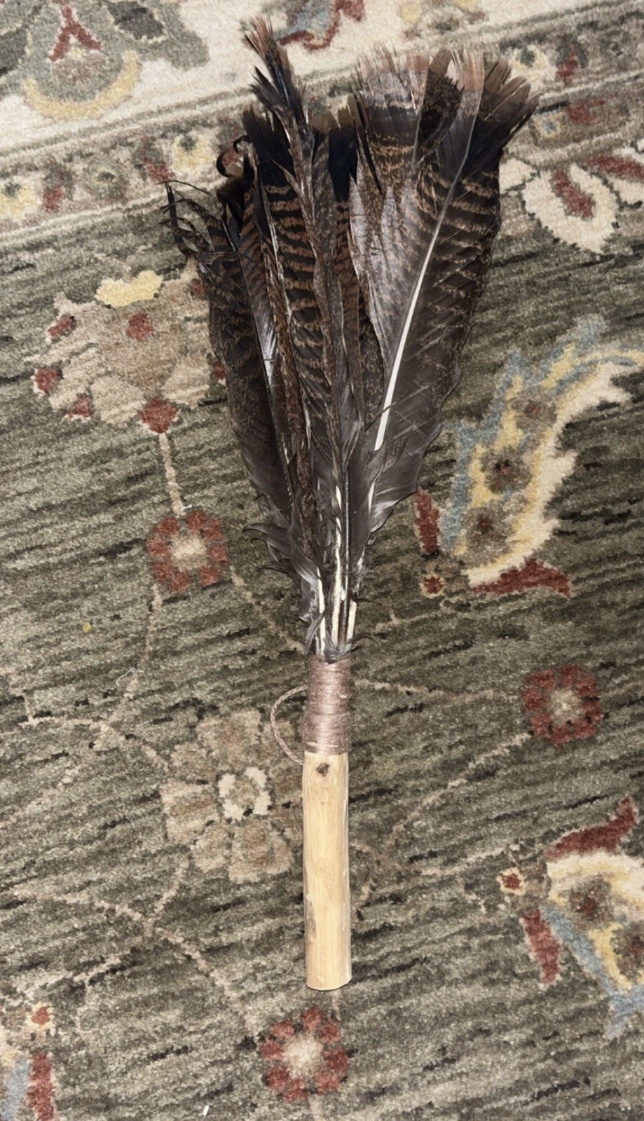 Cherokee Native American Turkey Feather Smudging Fan Spiritual 22\