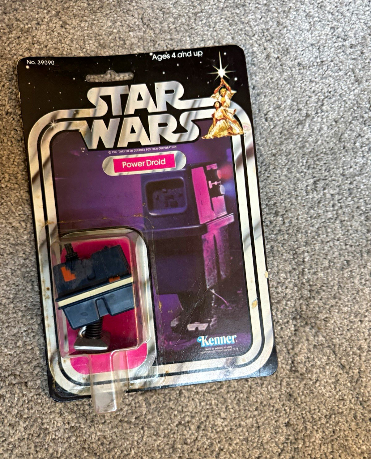 Kenner Star Wars Power Droid Vintage Action Figure 1979 Sci-Fi Horror