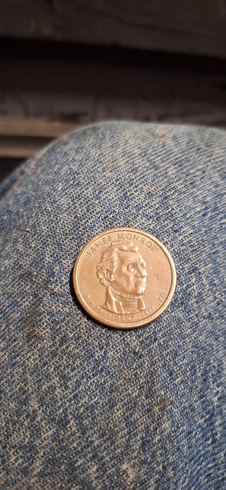 Rare James Monroe 5th President 1817-1825 $1 Coin Rare James Monroe 5th President 1817-1825 $1 Coin