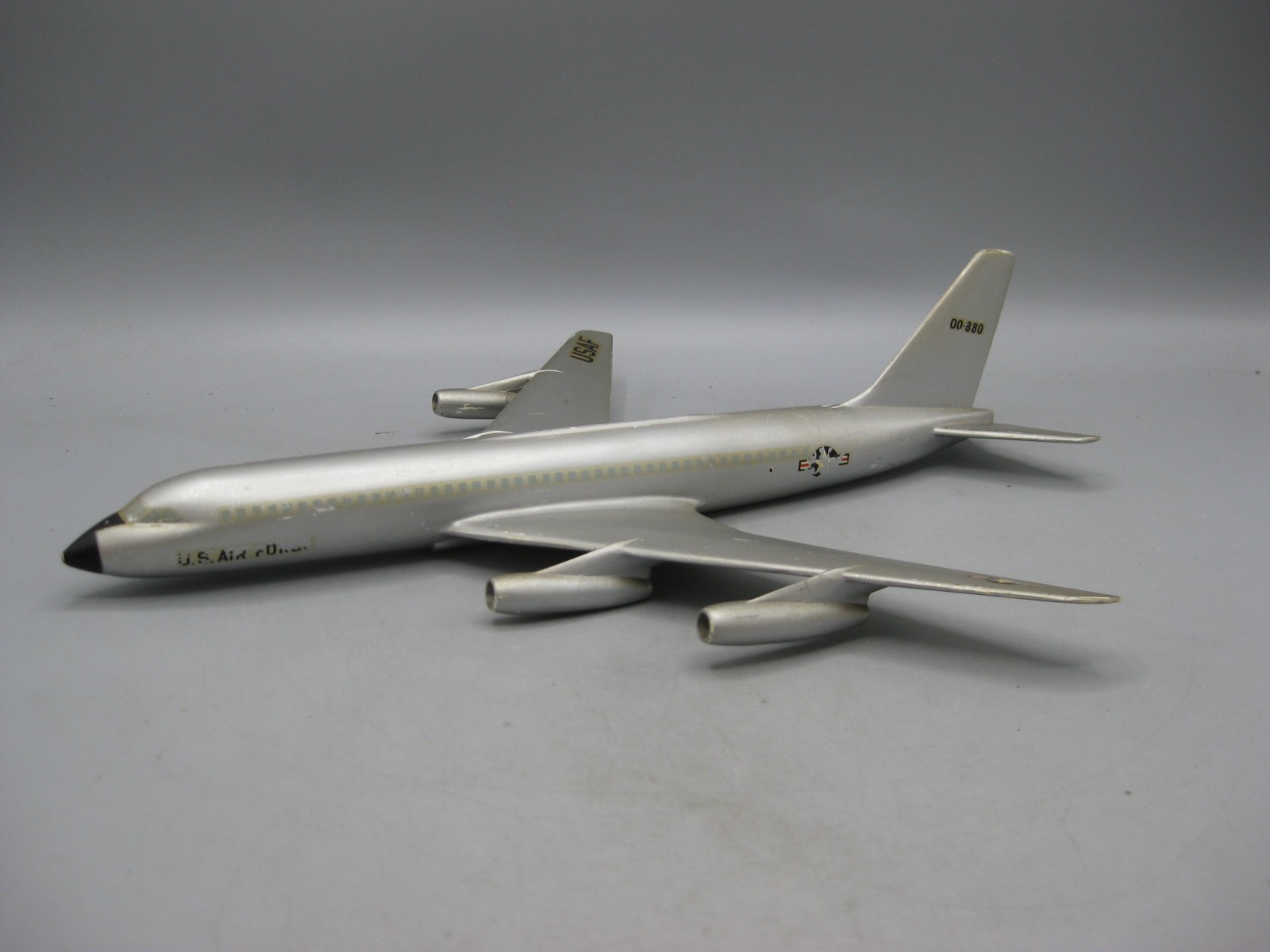 Vtg 50\'s Topping General Dynamics USAF 880 Airplane Desktop Desk Display Model