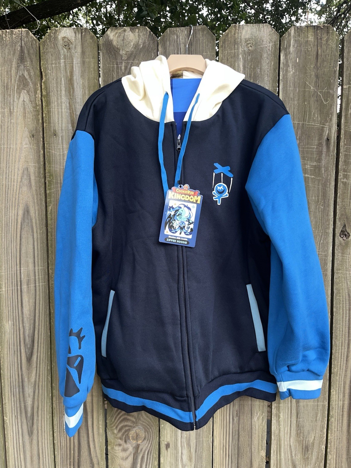Official Authentic Ohmonah x Cookie Run Kingdom Shadow Milk Zip Hoodie 2XL NWT