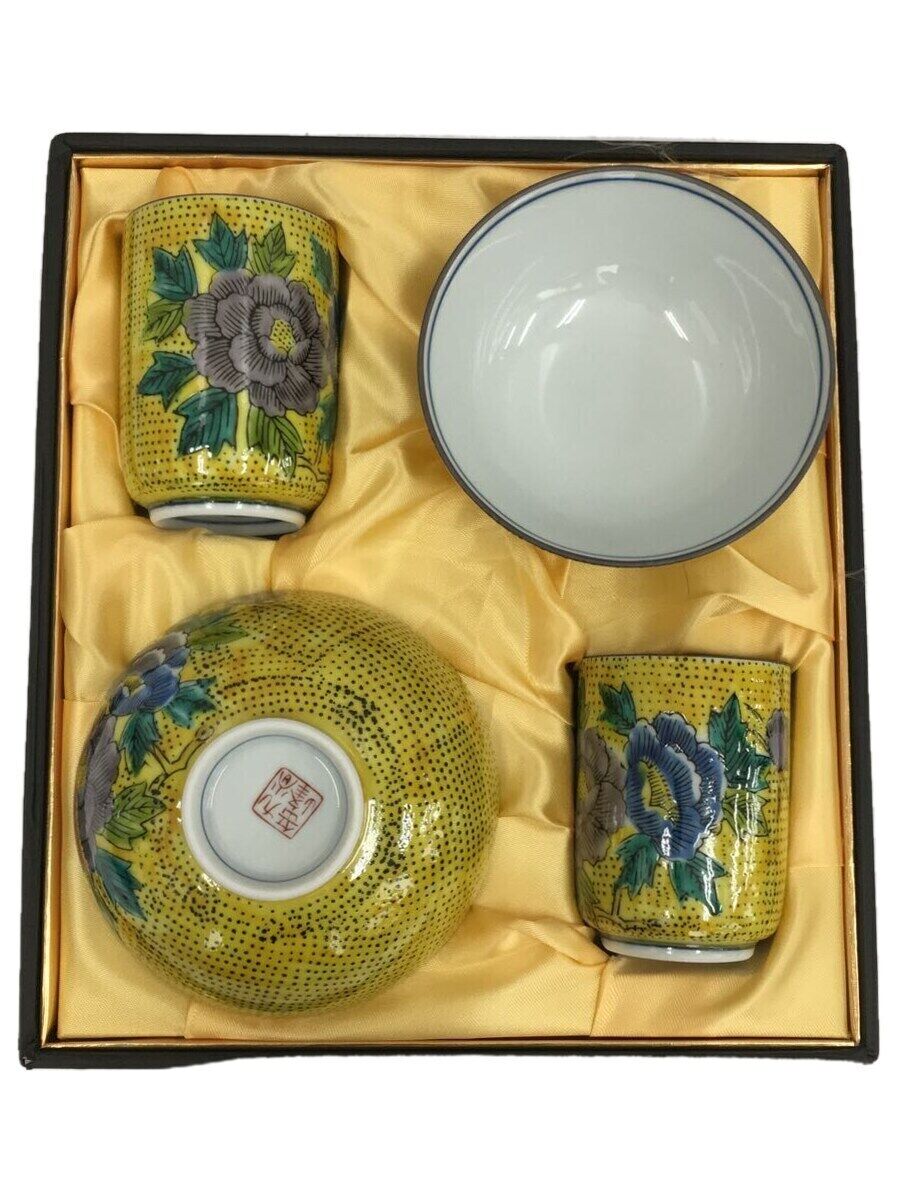 Kutani ware/Other Japanese tableware/4-piece set