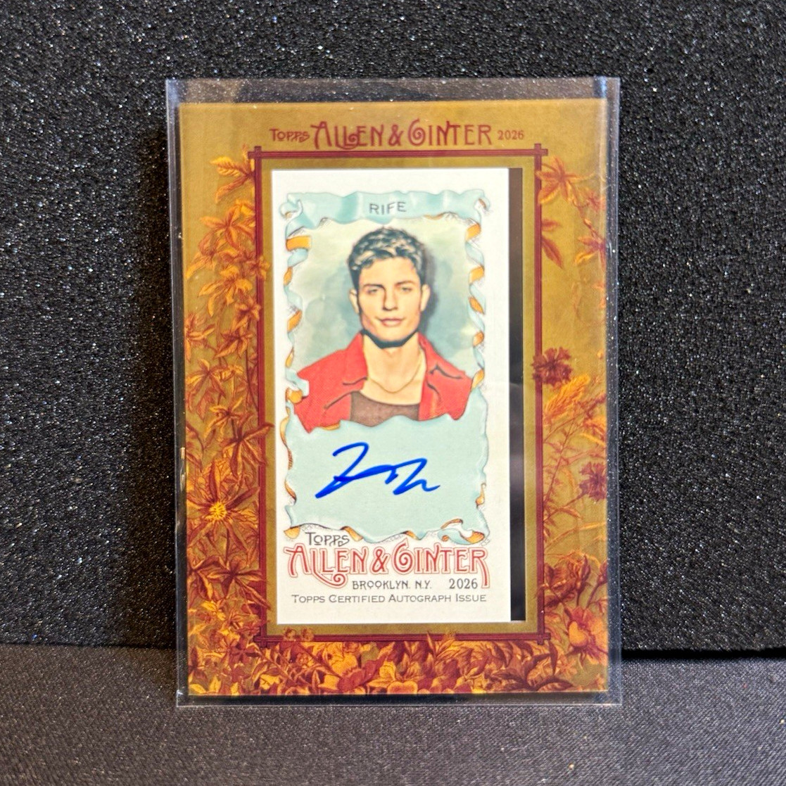Topps 2026 Allen & Ginter Matt Rife Autograph #MA-RI