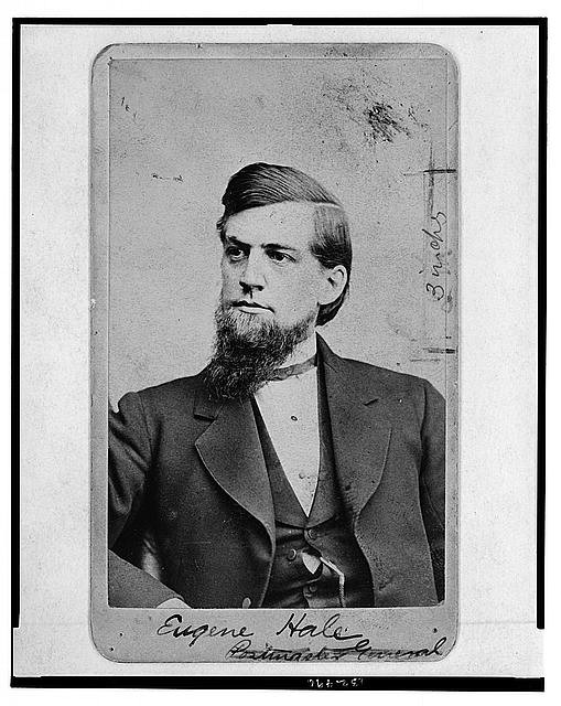 Photo:Eugene Hale Maine Congressman Washington DC 1870s Portrait CDV