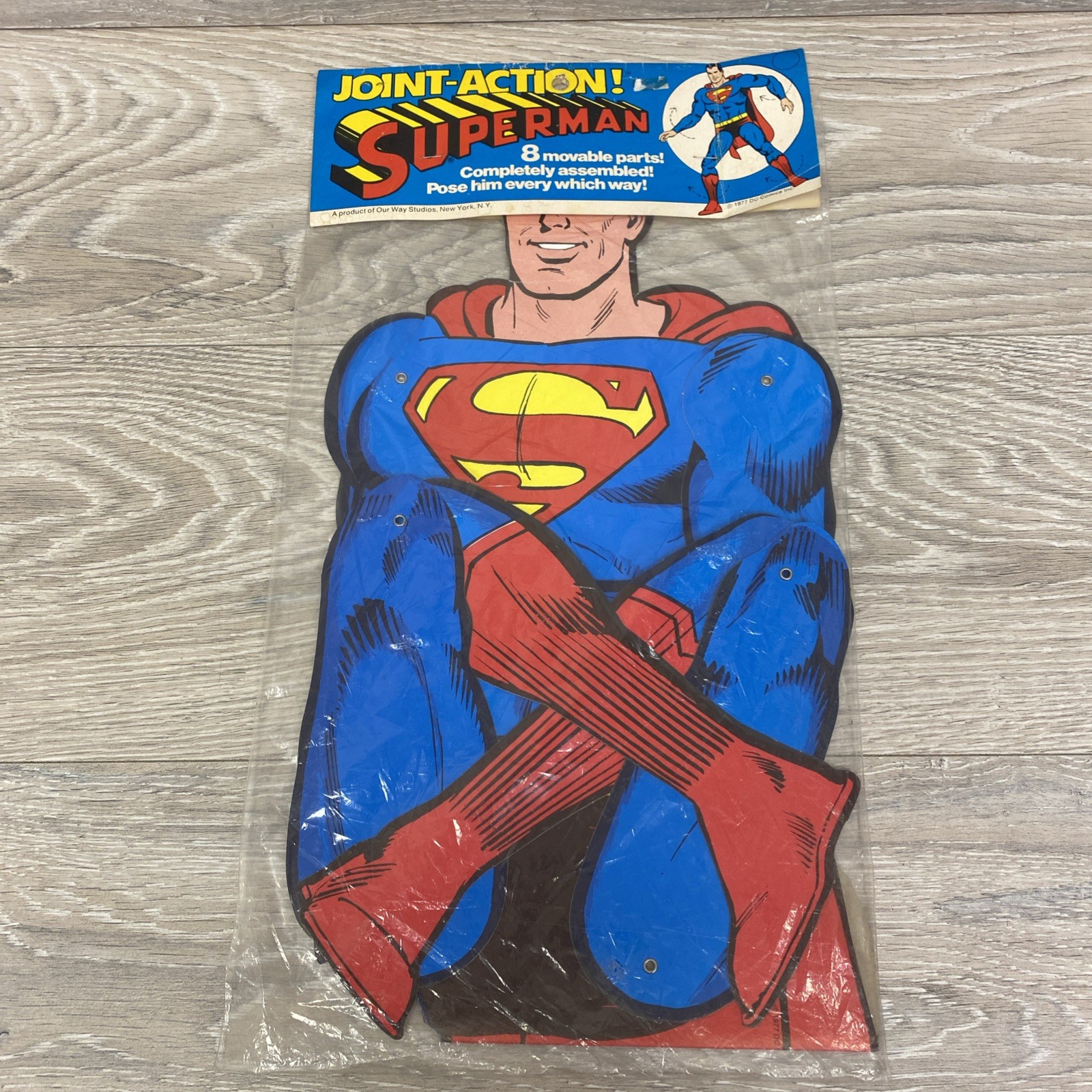 Our Way Studios Joint Action Superman #2404 Vintage 1977