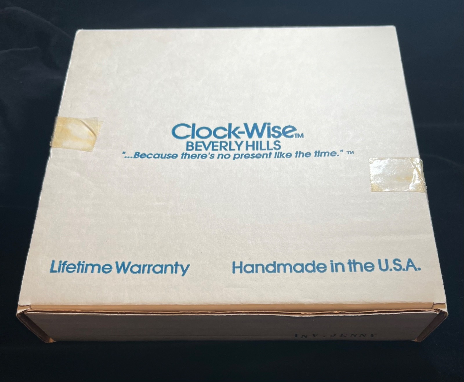 NIB 1989 VINTAGE CLOCK-WISE BEVERLY HILLS  .24 Cent POSTAGE STAMP