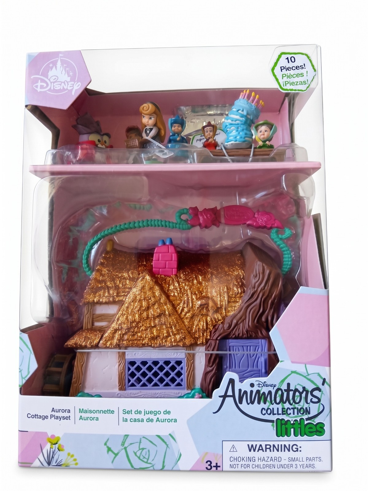 Disney Animators' Collection Littles Sleeping Beauty Aurora Play Set NEW