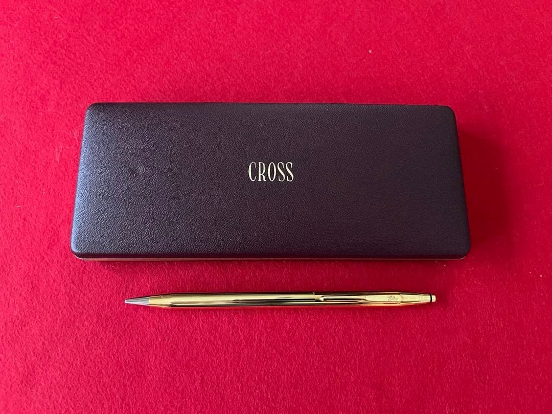 Cross 18KT Gold Mechanical Pencil 0.5mm Used Condition with Case
