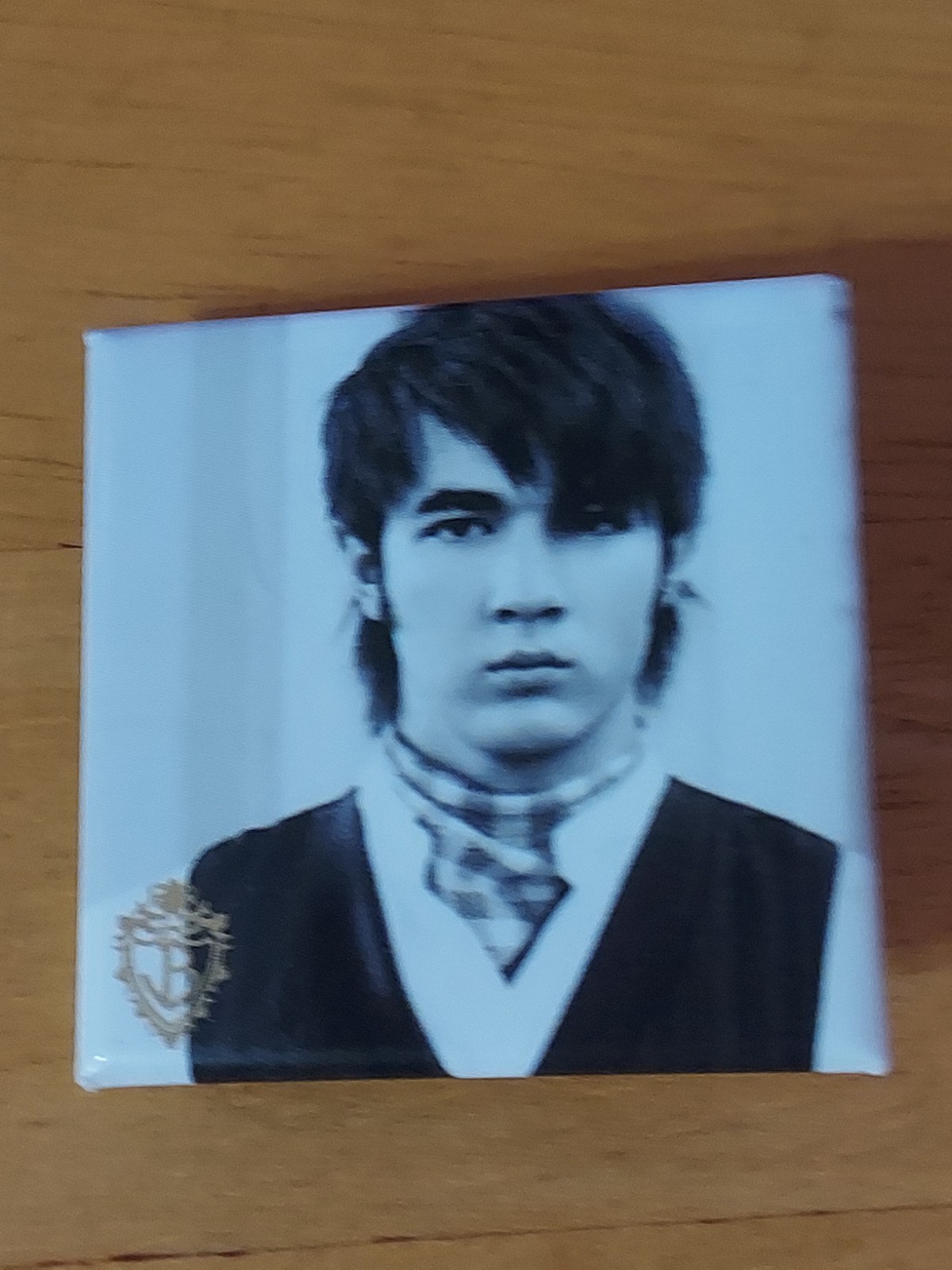 Vintage Kevin Jonas Square Pinback Button Pin Jonas Brothers Claire's Merch Y2K