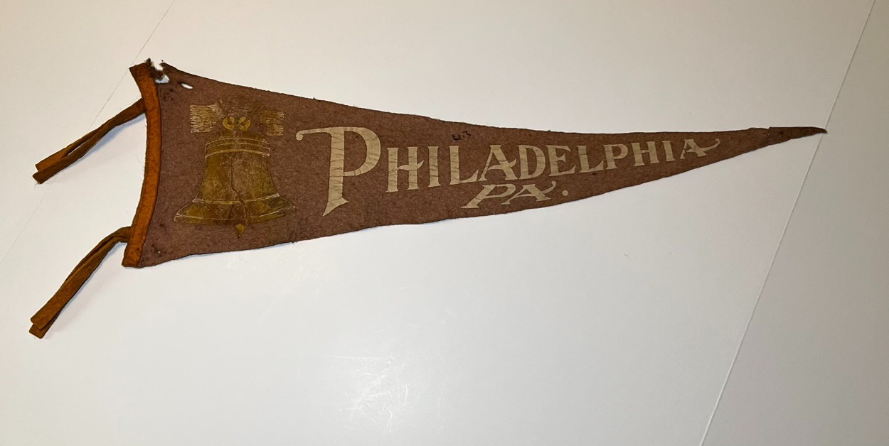 Vintage Philadelphia Felt Pennant 