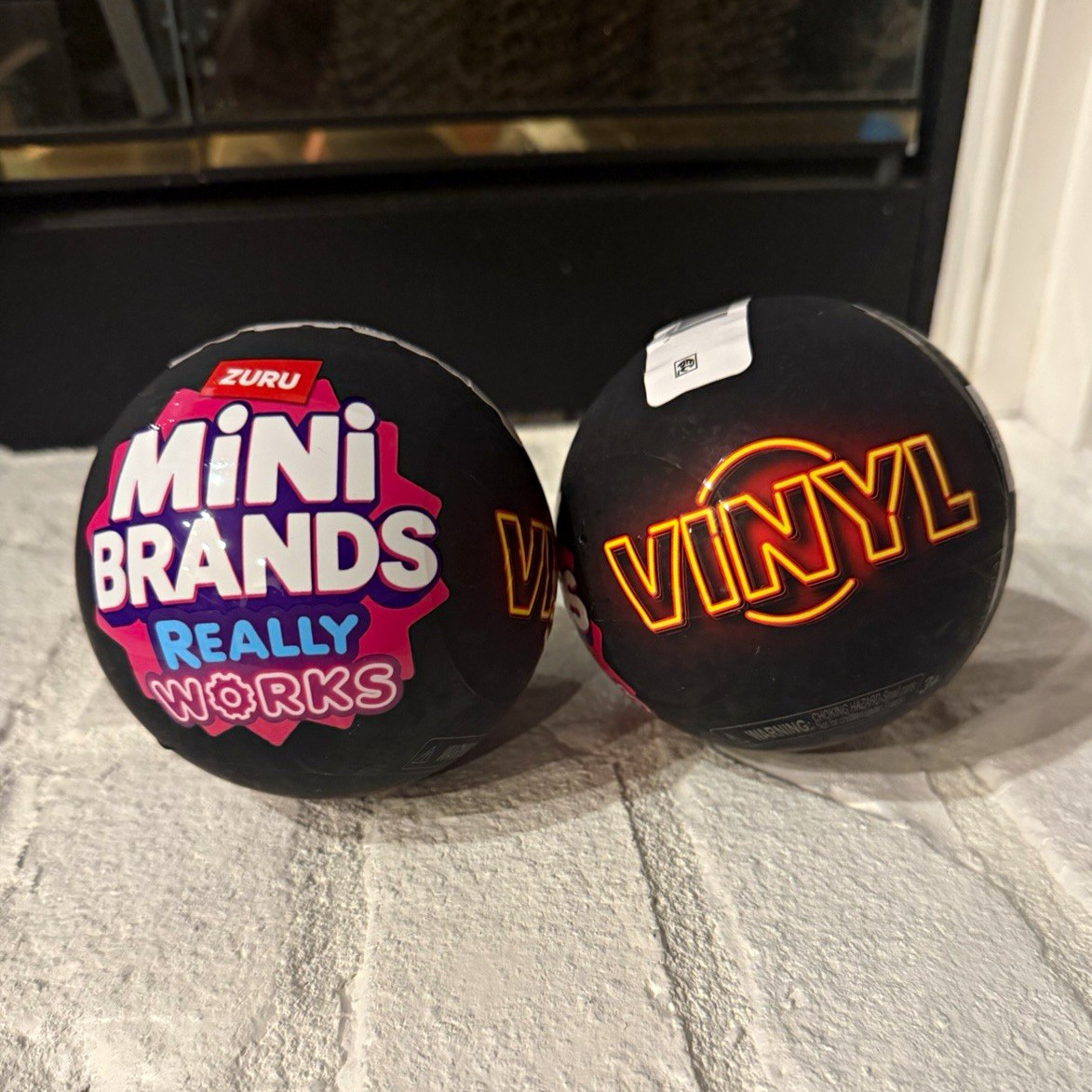 (Lot of 2) ZURU Mini Brands Really Works Vinyl Blind Pack Ball