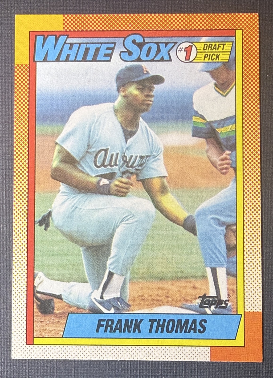 1990 Topps Frank Thomas #414 - Near Mint