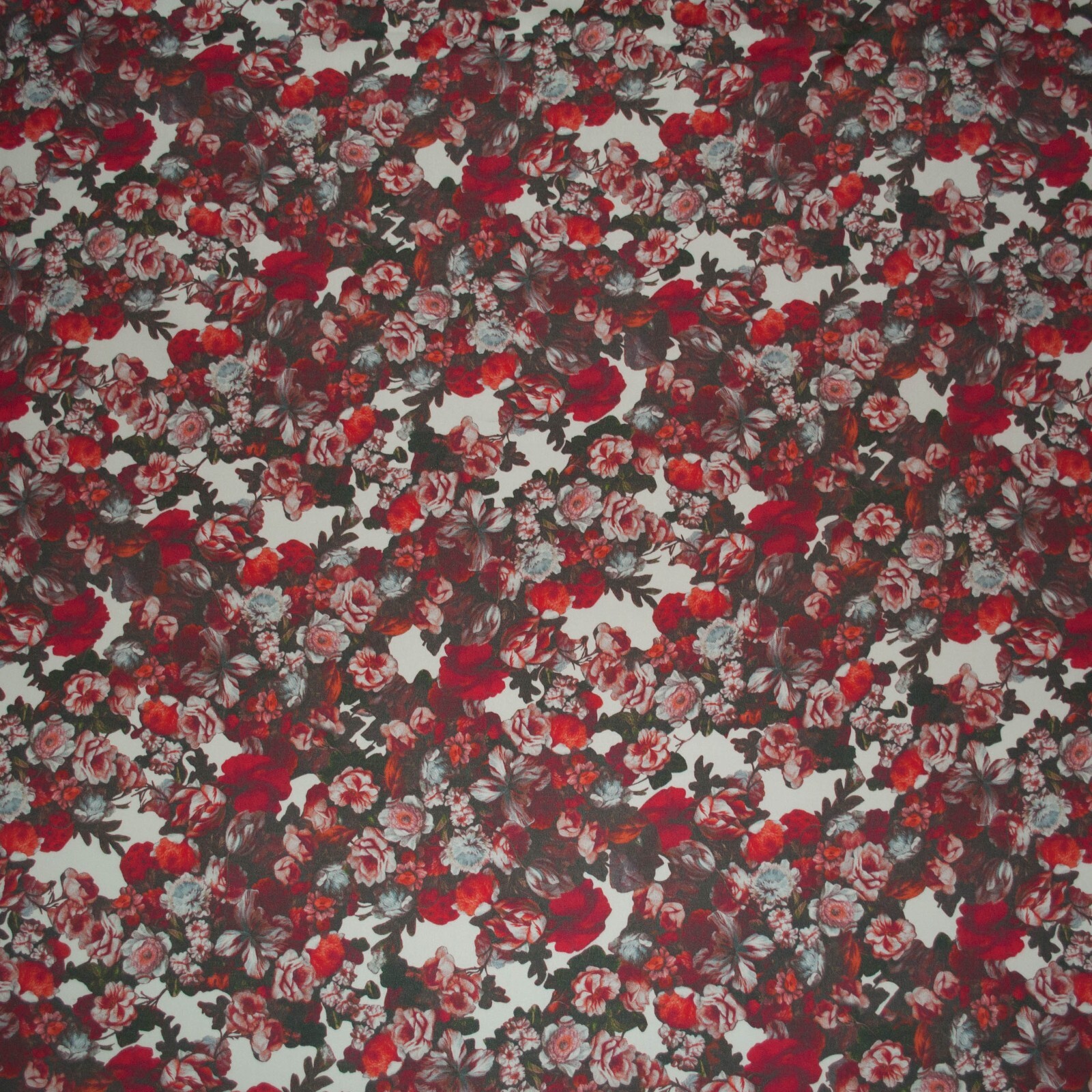 Etro authentic 100% mulberry silk Italian fabric by the yard, Floral, Multycolor