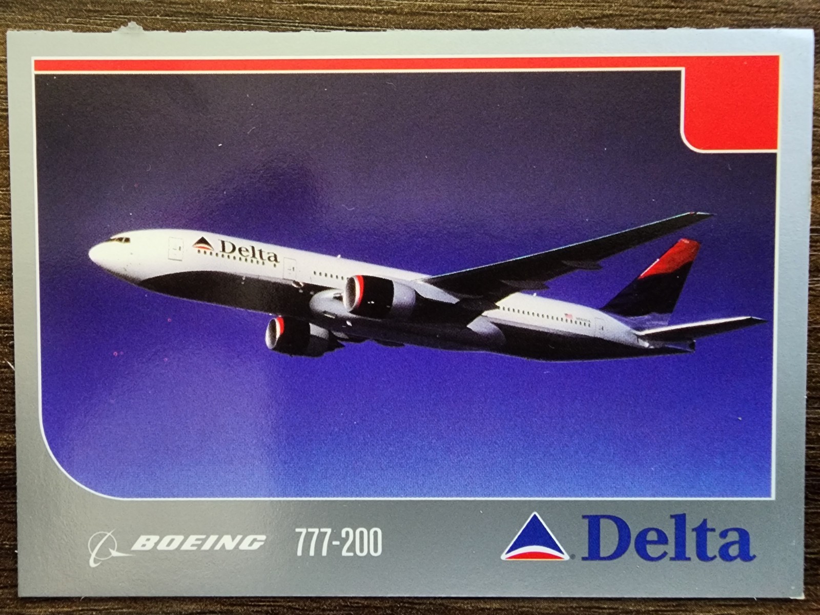 2003 Delta Air Lines Aircraft Trading Card #10 Boeing 777-200 NEW CONDITION 2003 Delta Air Lines Aircraft Trading Card #10 Boeing 777-200 NEW CONDITION
